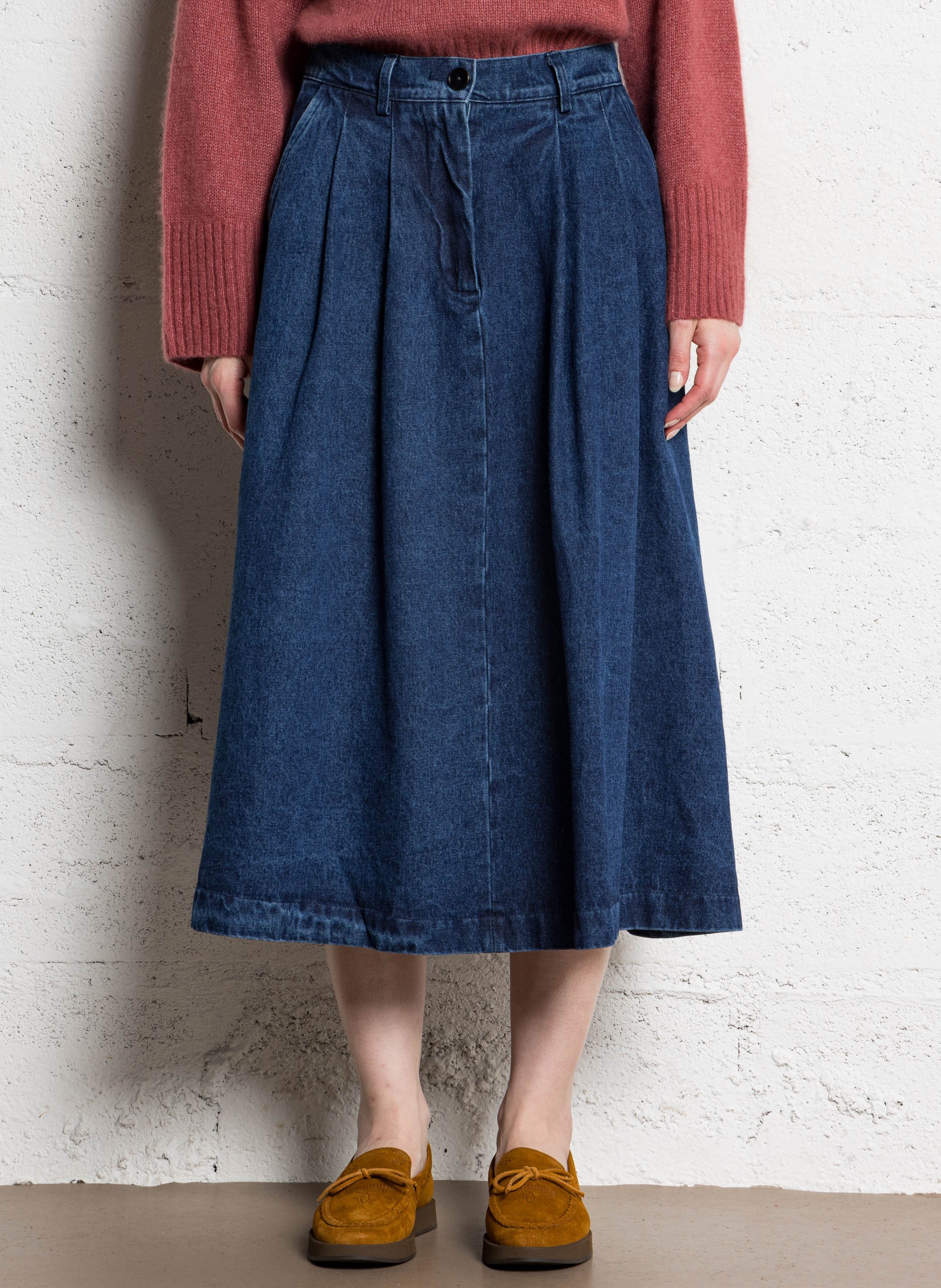 Ausgestellter Jeansrock RUE DE TOKYO