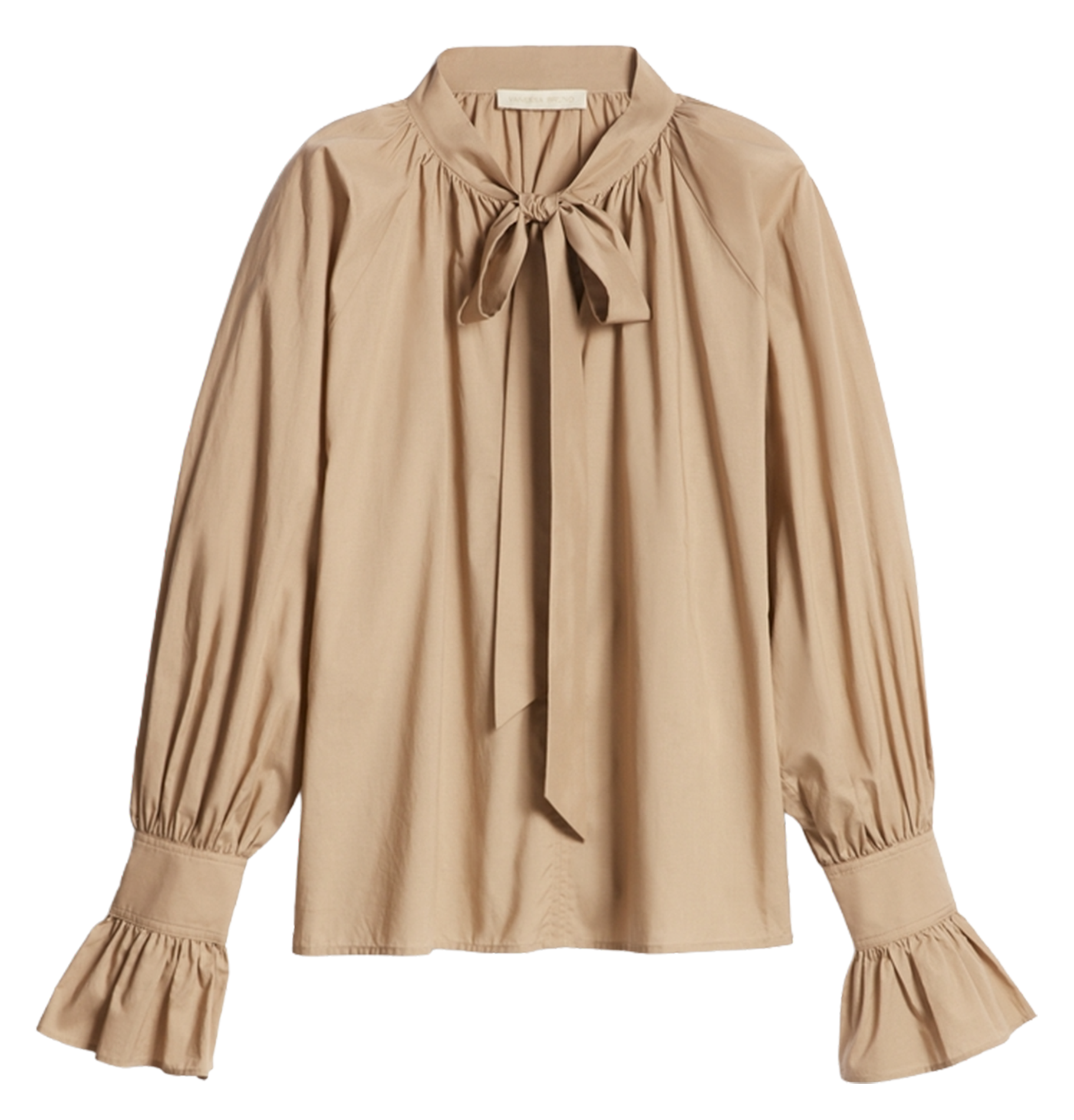 Pussy-bow blouse VANESSA BRUNO Beige