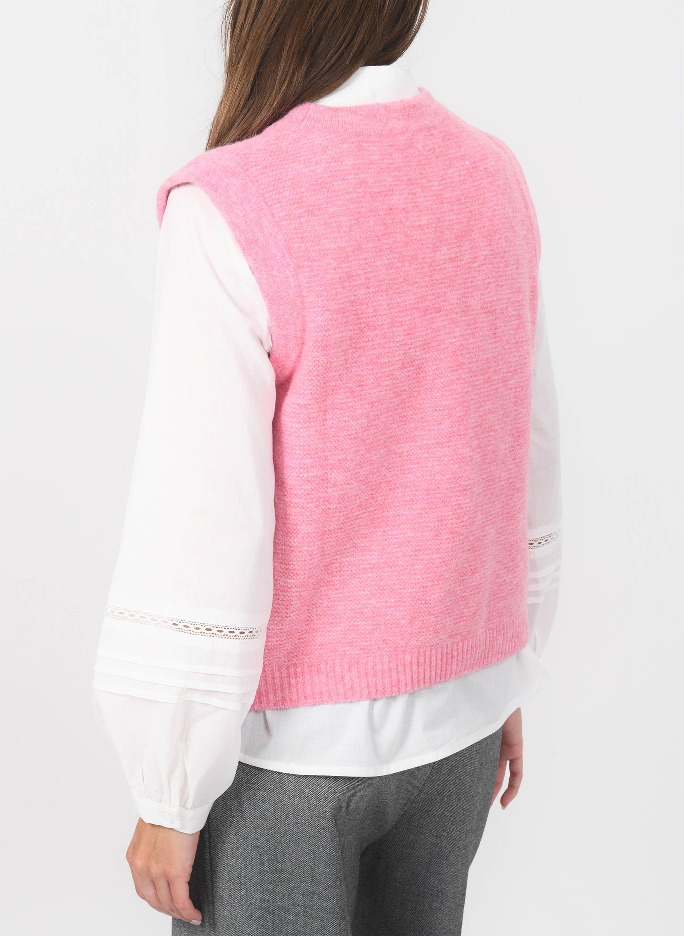 Ärmelloser Pullover KOOKAI Rosa