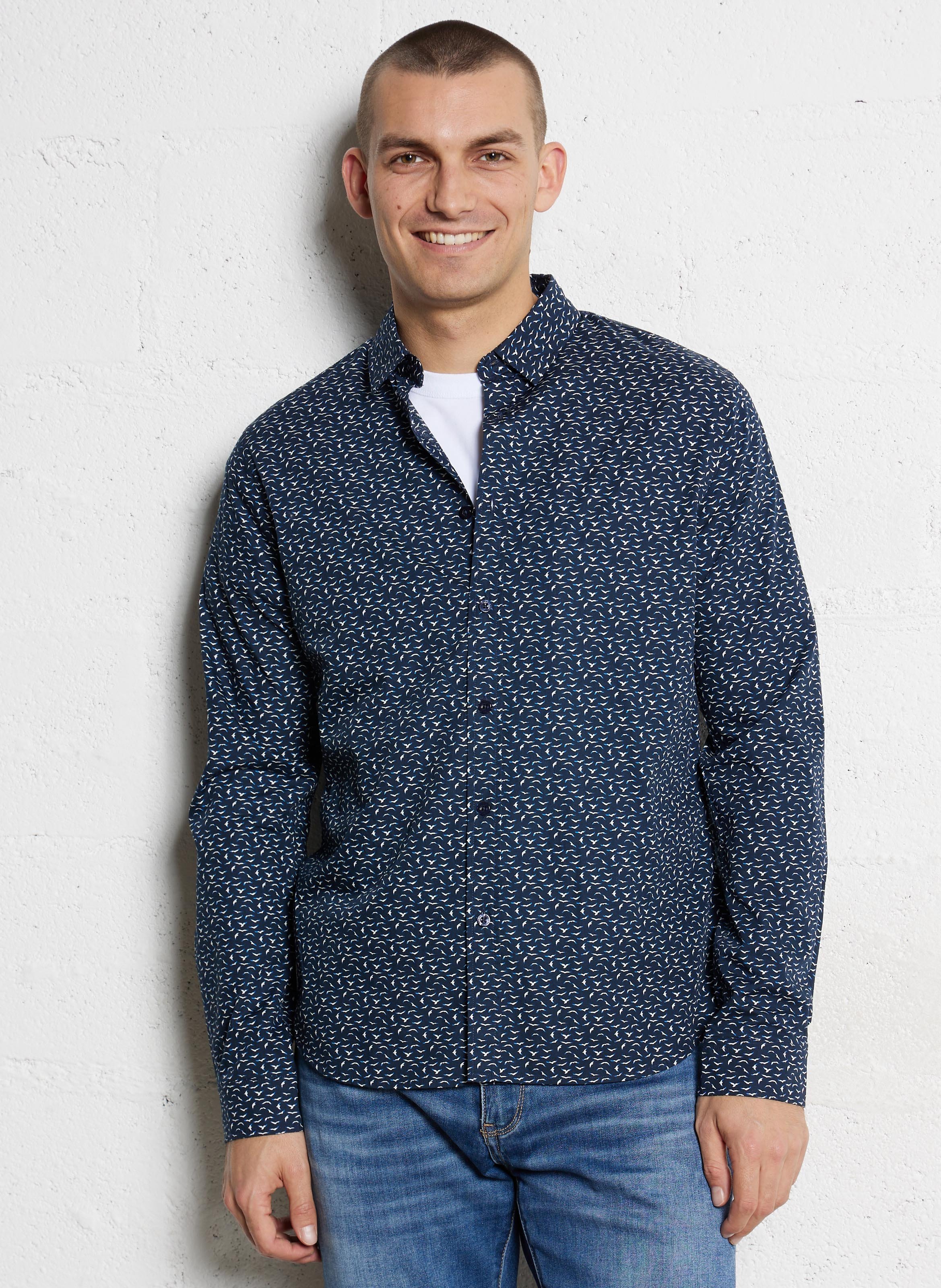 Camicia collo classico LE TEMPS DES CERISES Blu