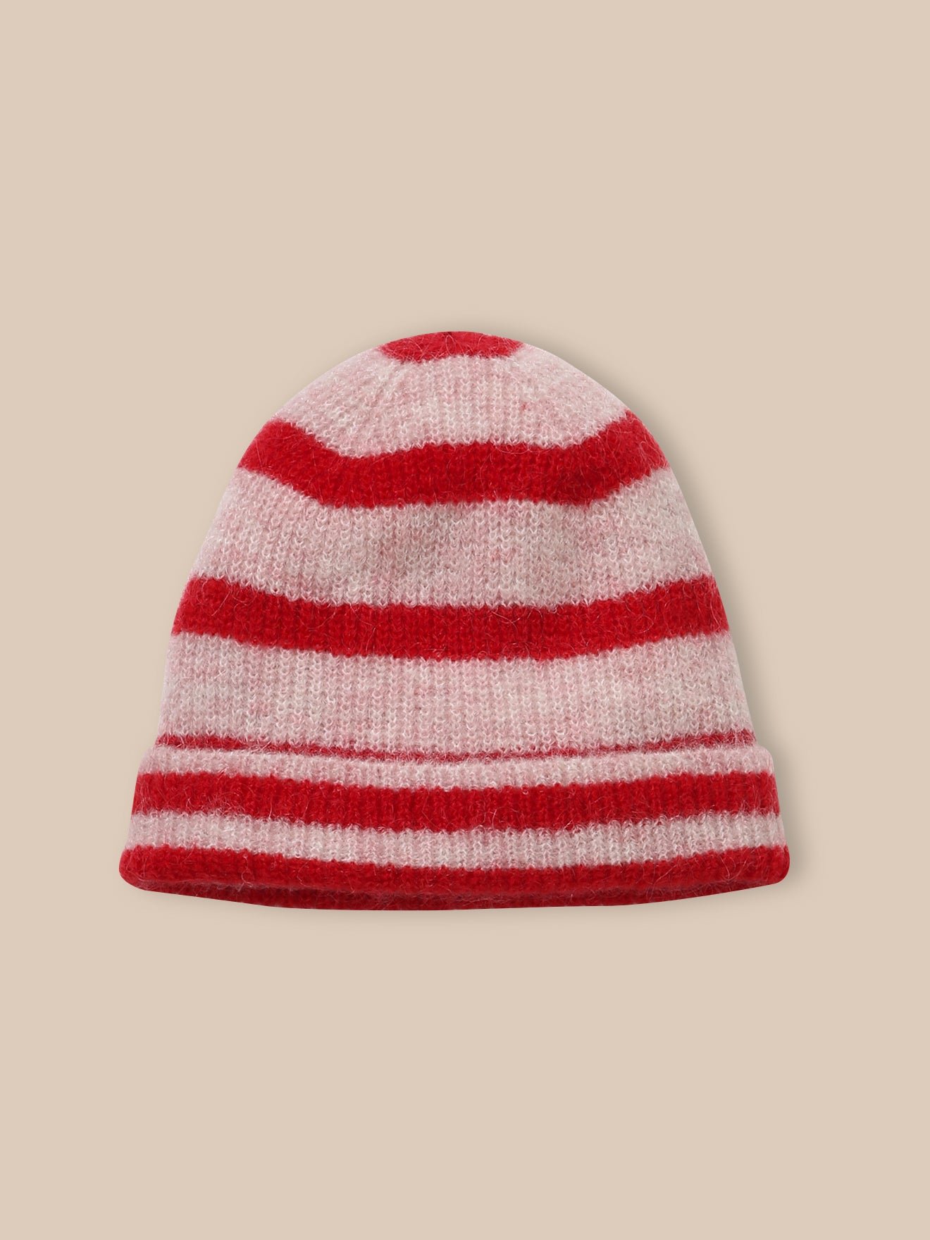 Striped wool and mohair beanie CYRILLUS