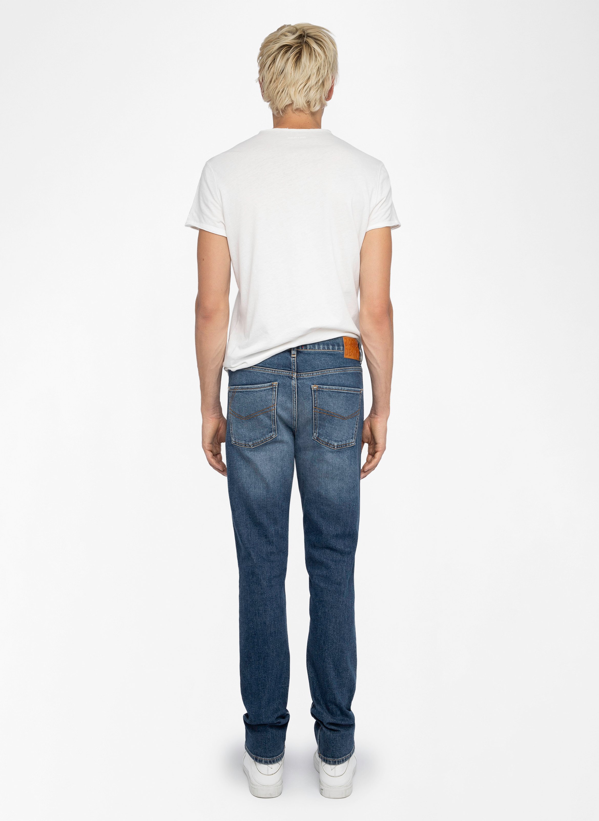 Slimfit-Jeans aus Stretch-Baumwolle ZADIG&amp;VOLTAIRE Blau