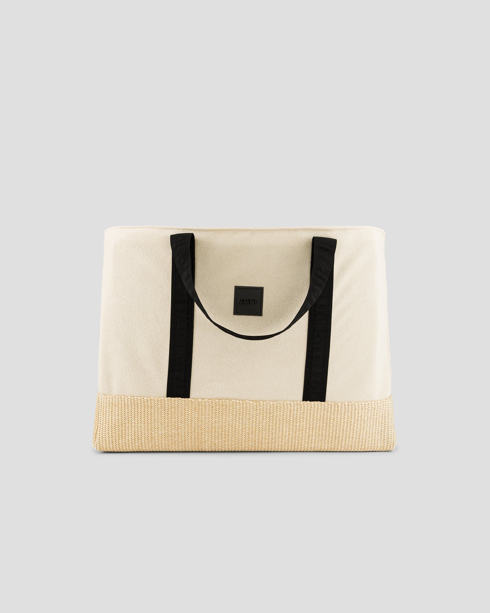 Large two-tone harmony tote bag JOTT White