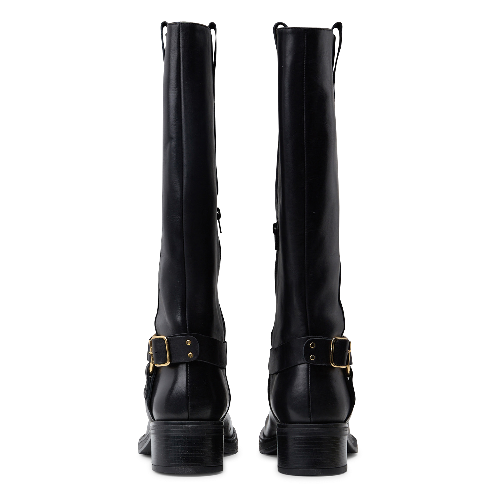 Leather boots LA FEE MARABOUTEE Black