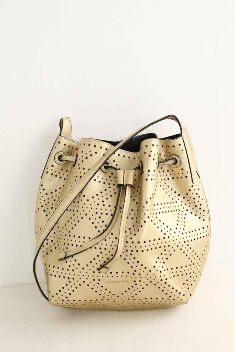 Bag ARMANI - SECONDE MAIN Golden