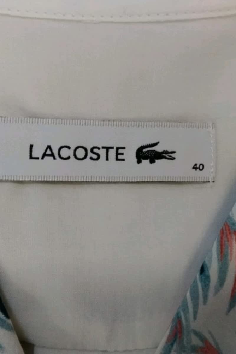 Shirt LACOSTE - SECONDE MAIN White