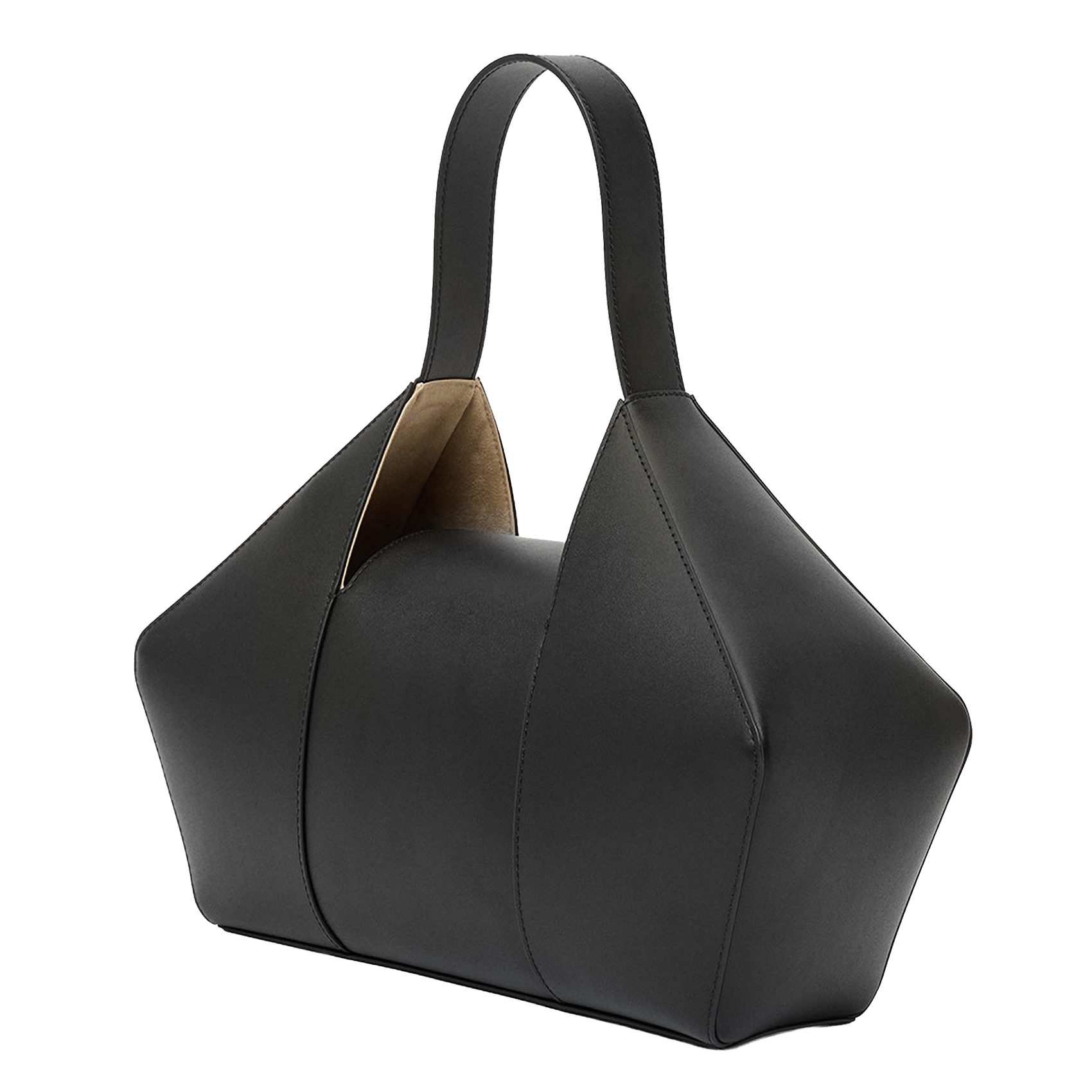 Sac cabas en cuir SIMORRA Noir