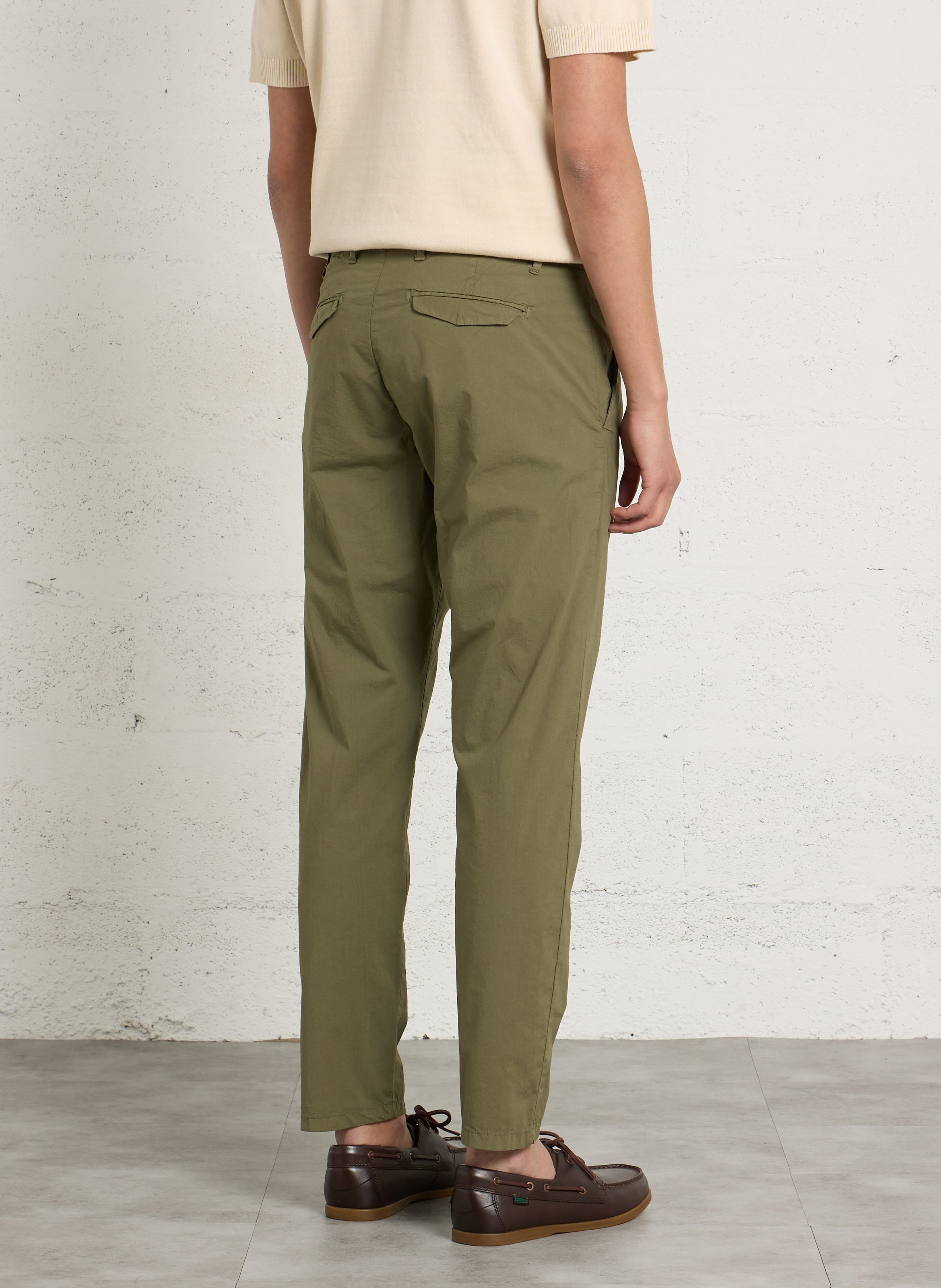Chino - katoenblend IMPERIAL Groen