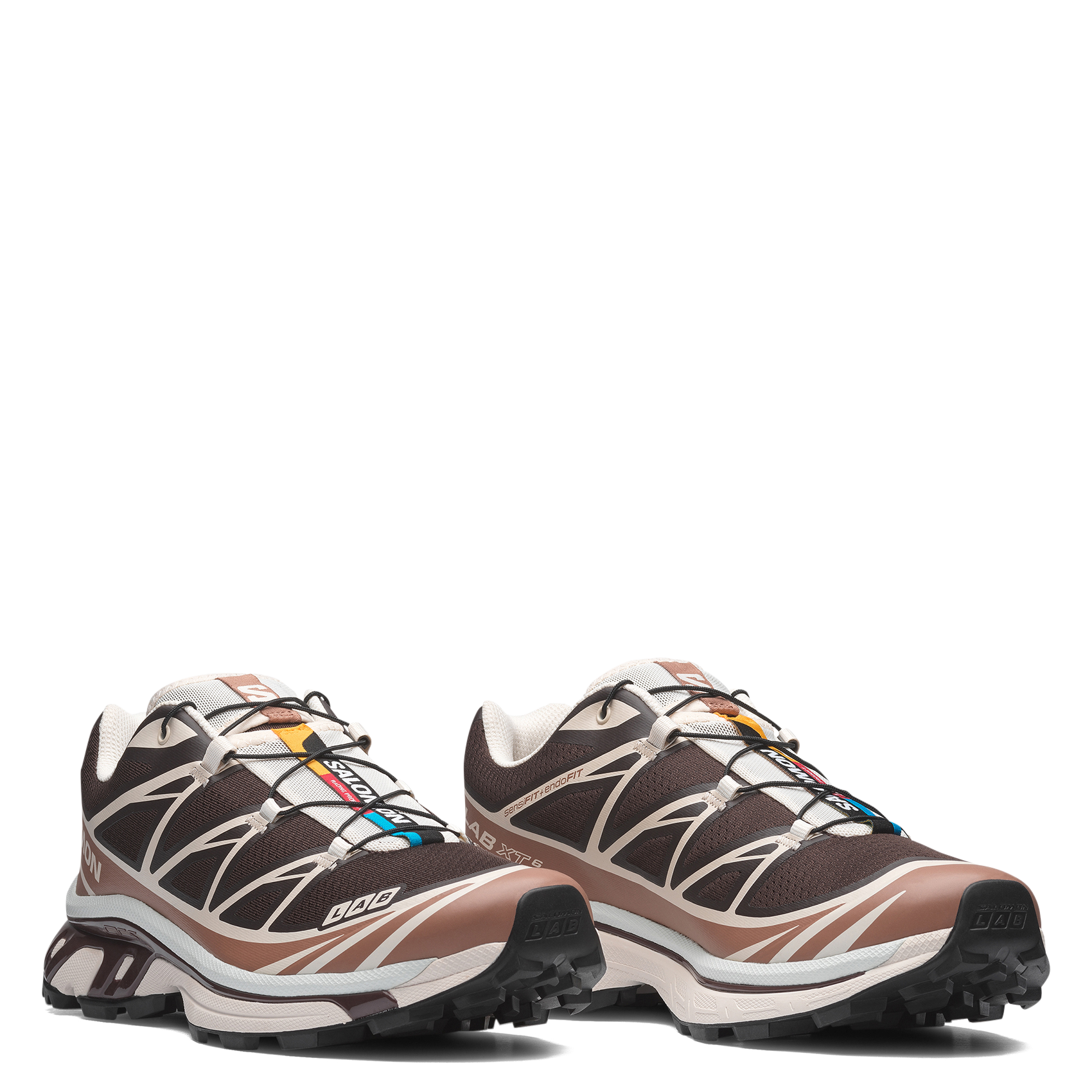 Baskets basses en toile SALOMON Multicolore