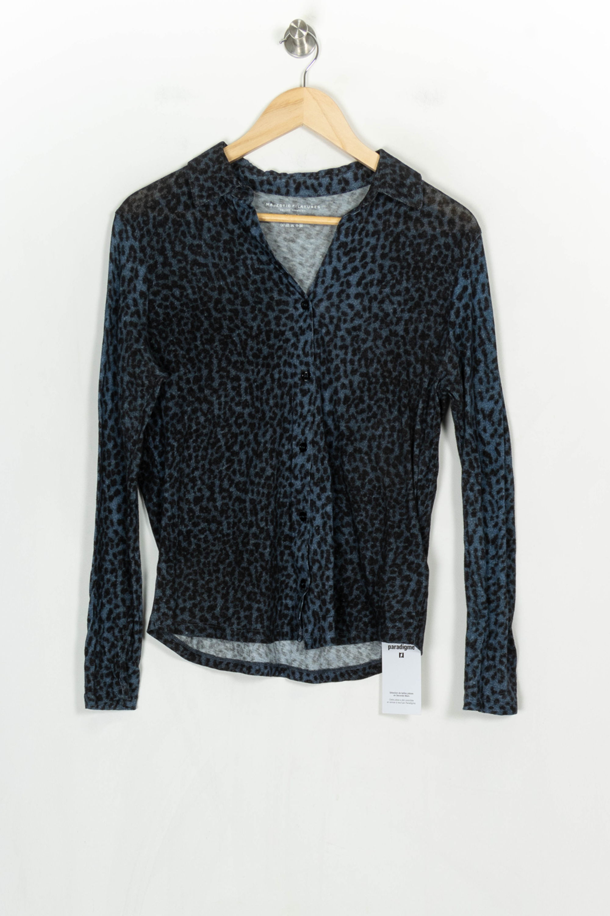 Shirt MAJESTIC FILATURES - SECONDE MAIN Blue