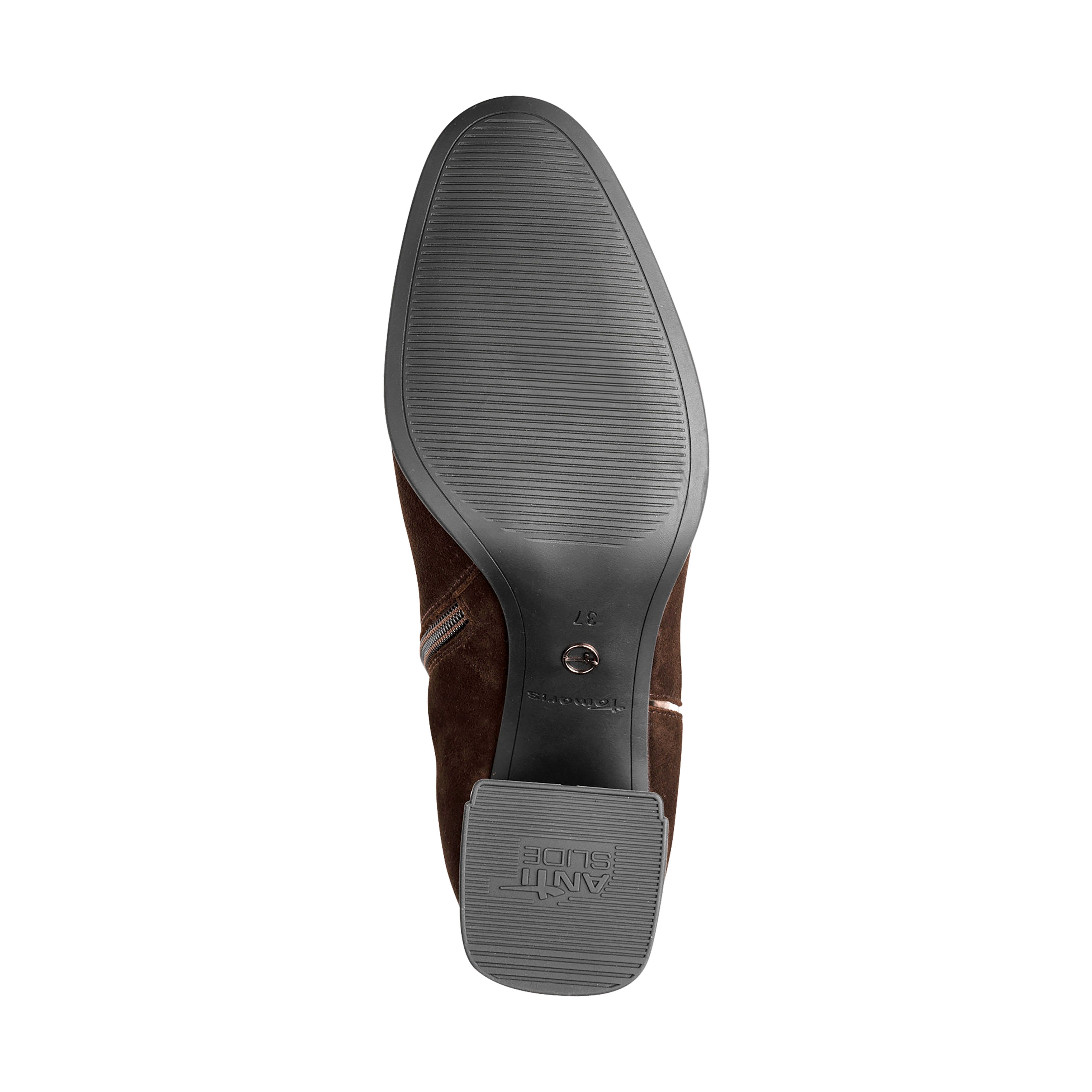 Leather ankle boots | Brown TAMARIS Women