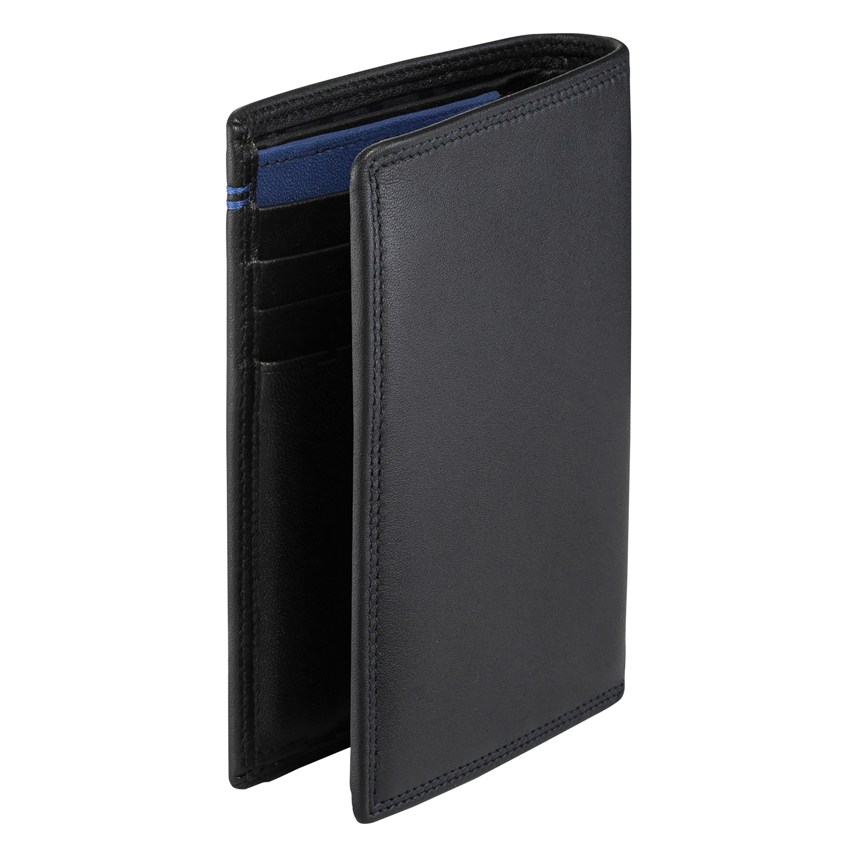 Leren portefeuille LE TANNEUR Zwart