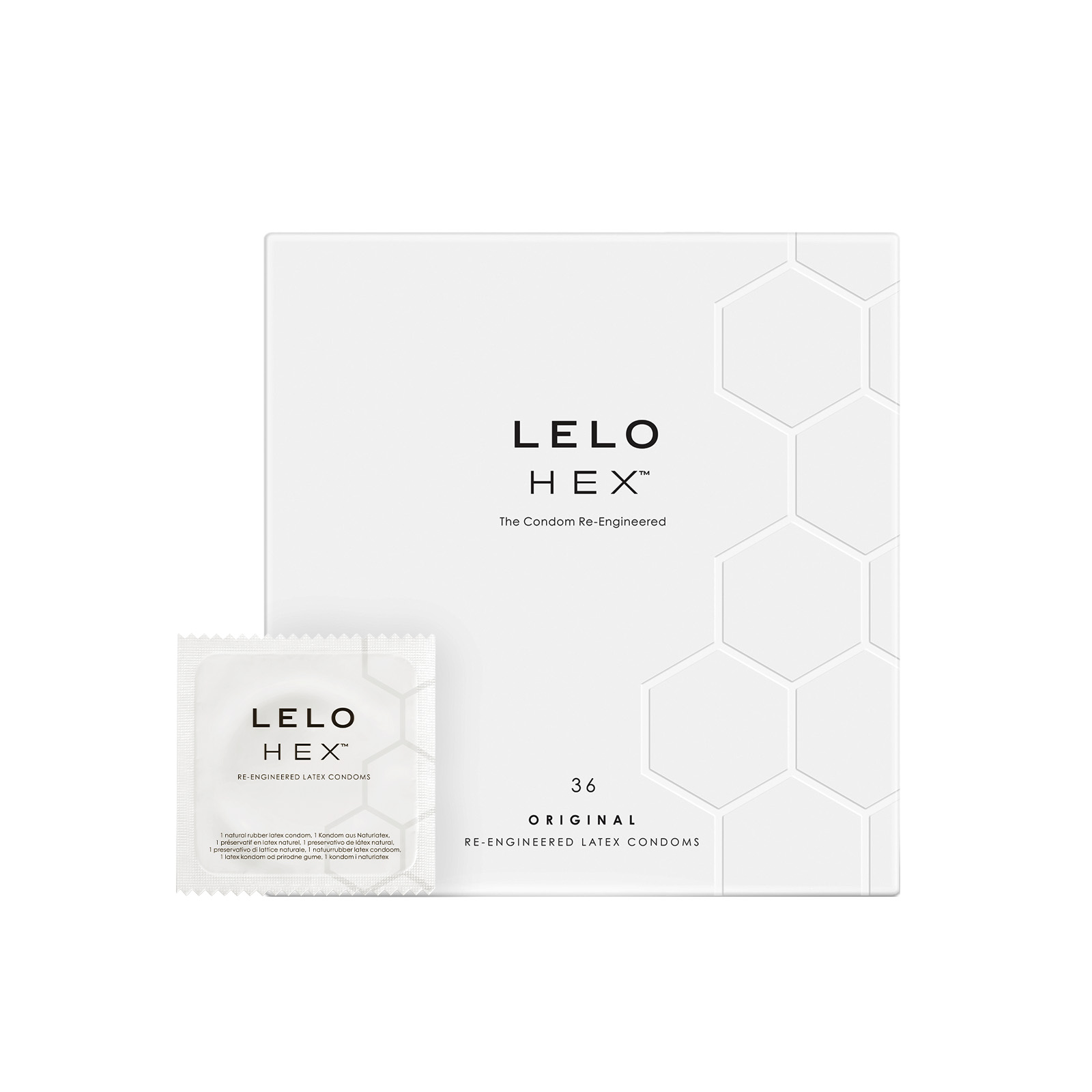 Préservatifs réinventés ultra fin LELO Transparent