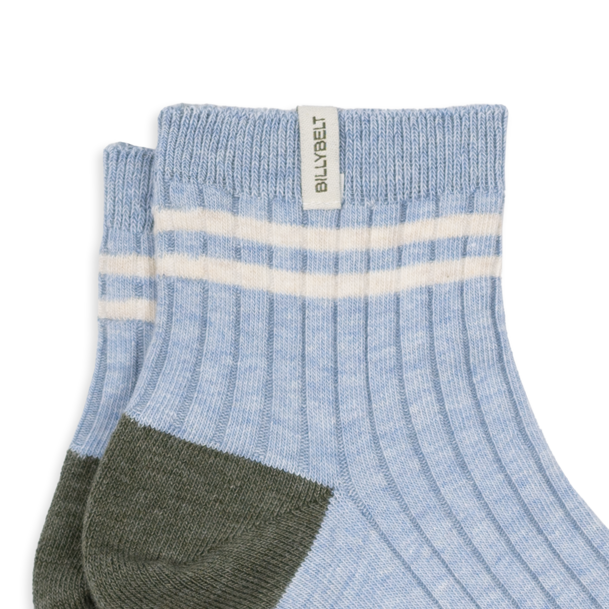 Mid-high combed cotton socks BILLYBELT Blue