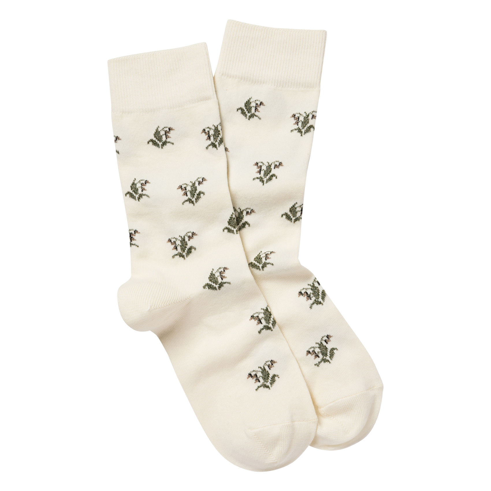 Baumwollsocken mit Logo ROYALTIES Weiss