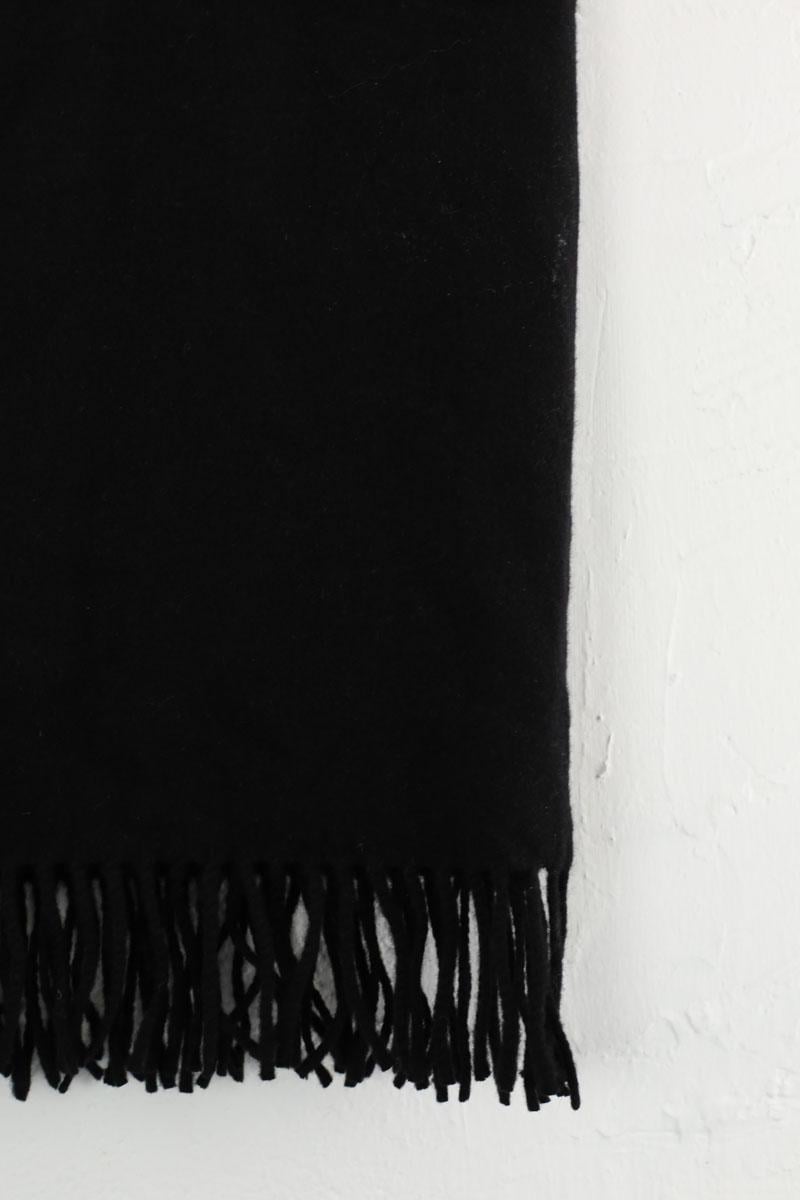 Leather jacket with hood Black