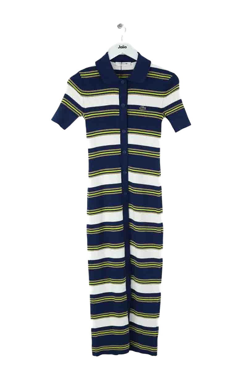 Cotton dress LACOSTE - SECONDE MAIN Blue