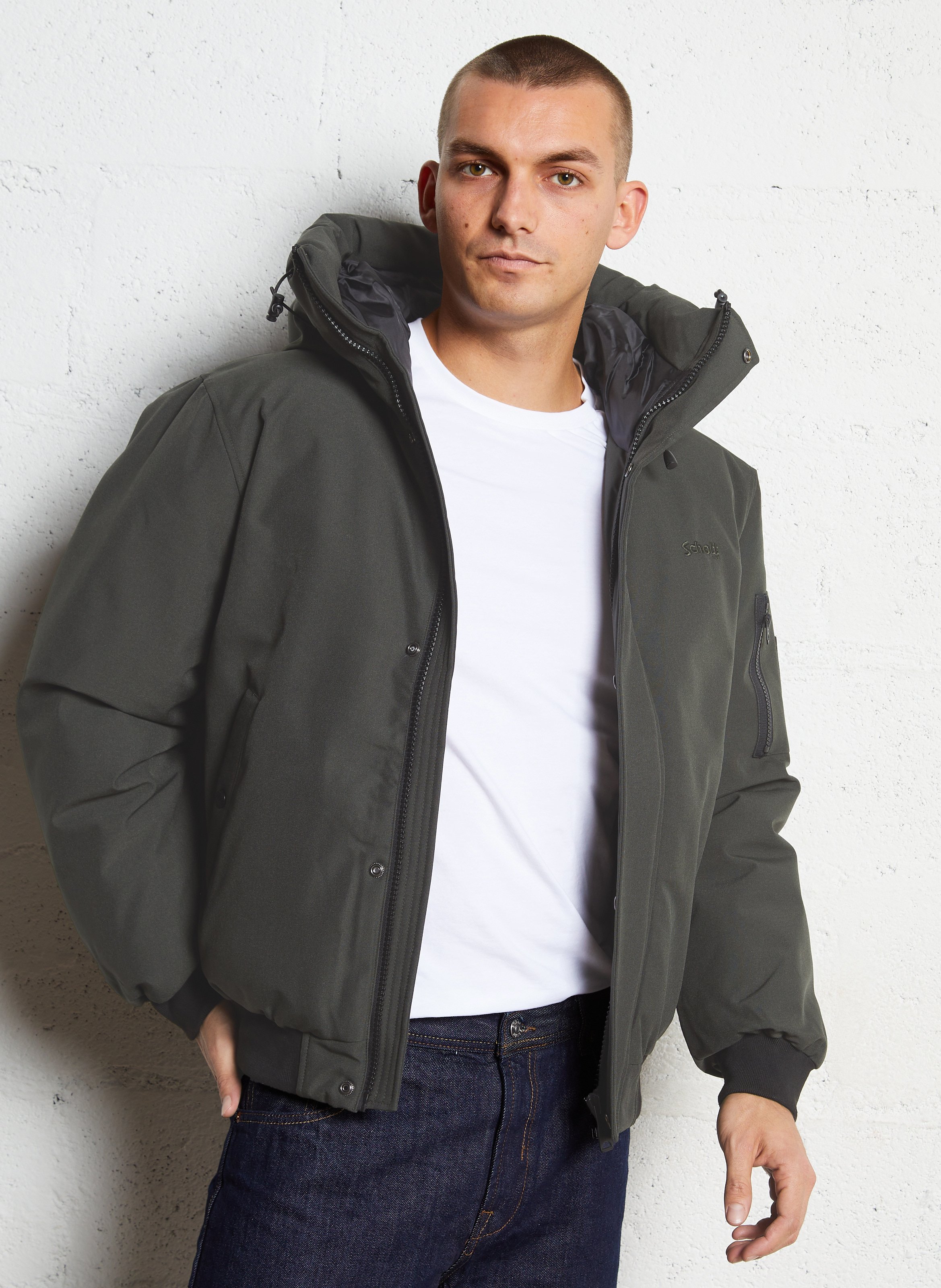 Jack met hoge kraag SCHOTT