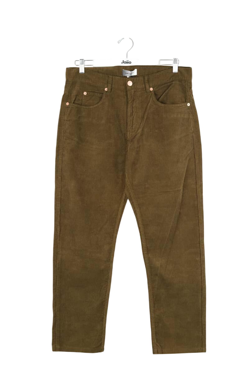 Carrot trousers ISABEL MARANT - Seconde Main Khaki