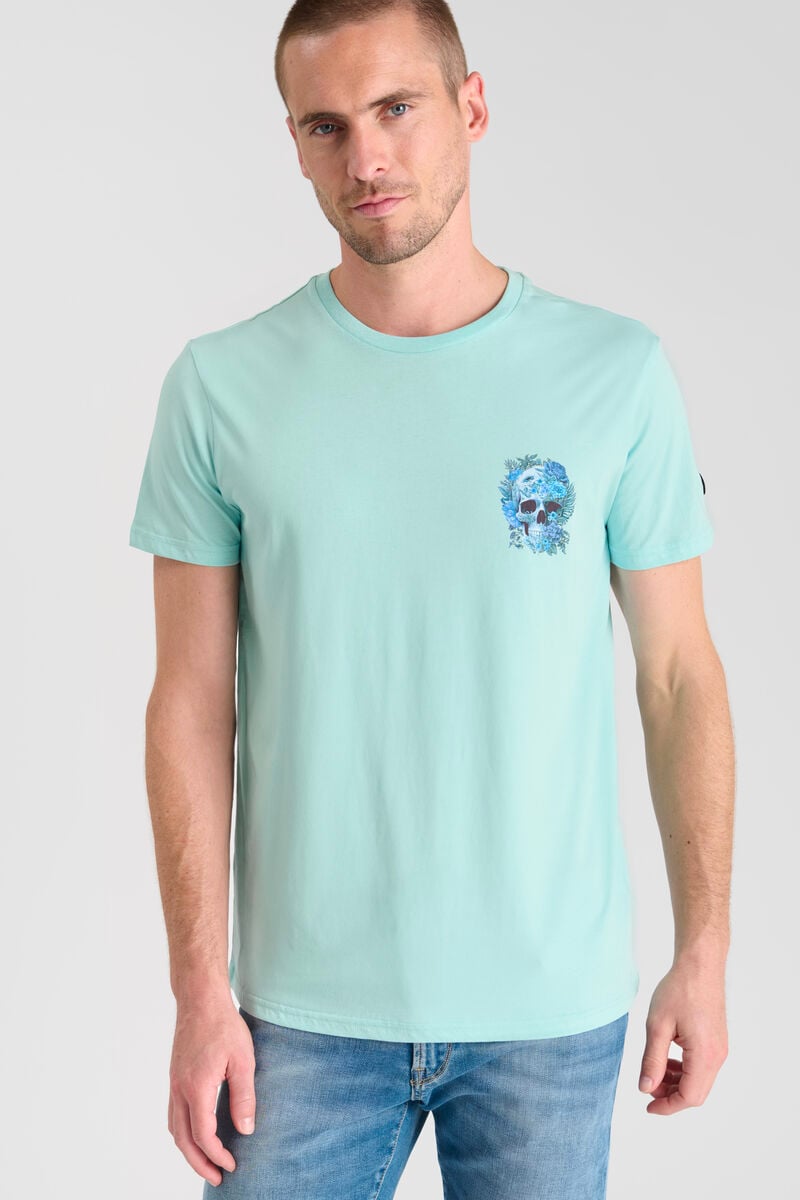 Tommy Badge T-shirt LE TEMPS DES CERISES Blue