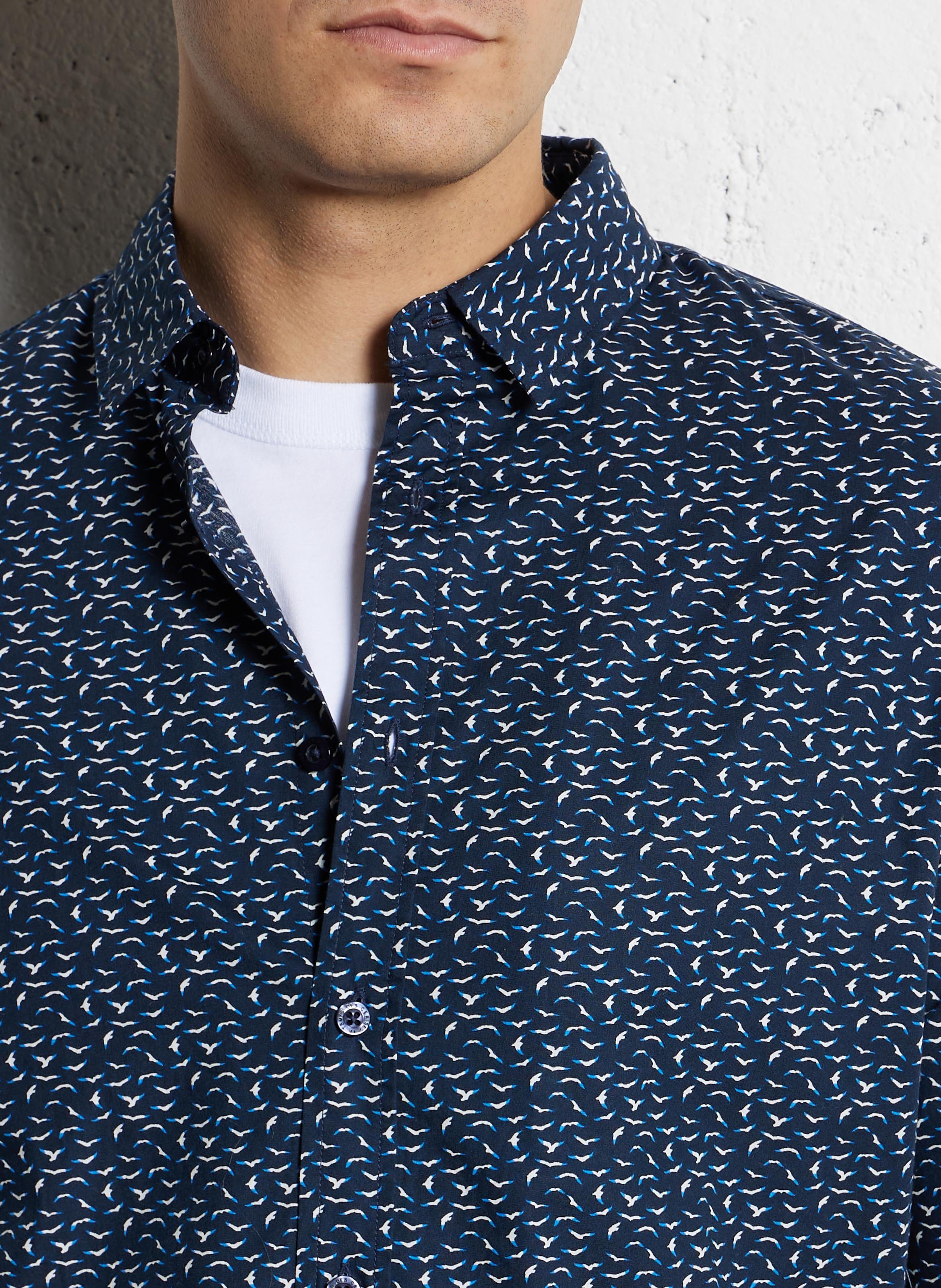 Camicia collo classico LE TEMPS DES CERISES Blu