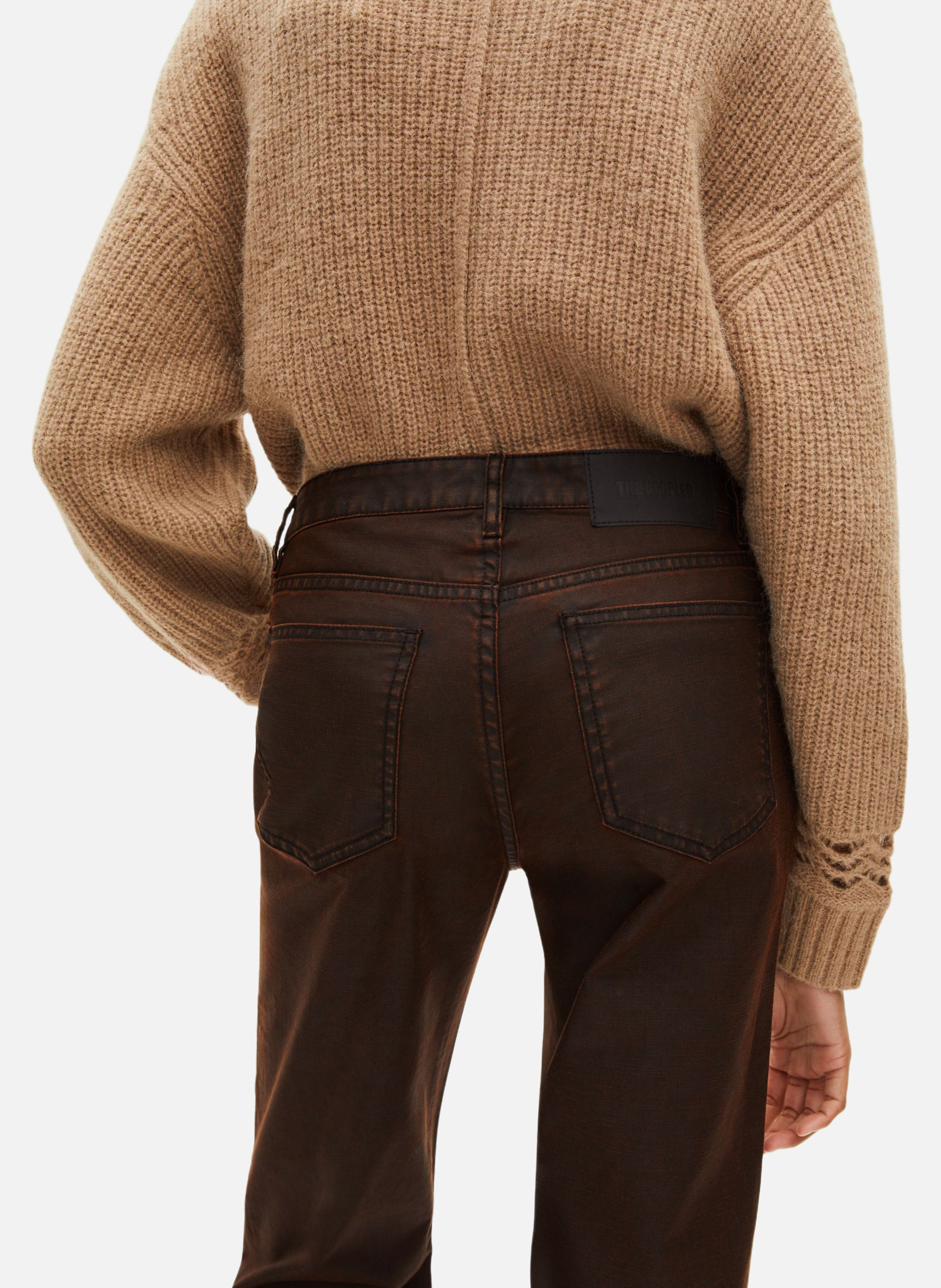 Boot-cut jeans THE KOOPLES Brown