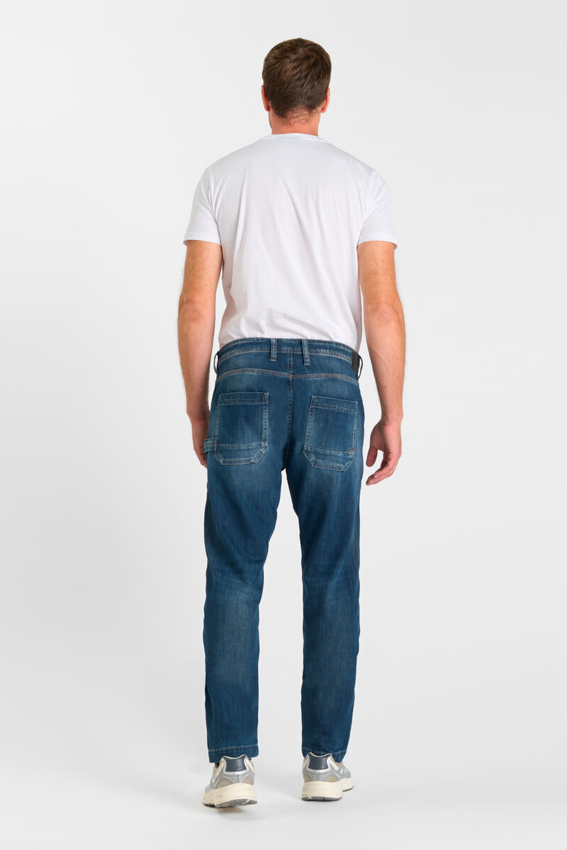 Loose jeans, wide loose fit, length 34 LE TEMPS DES CERISES Blue