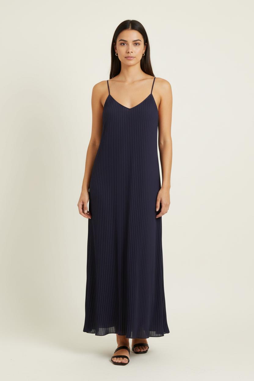 Long dress TARA JARMON - Seconde Main Blue