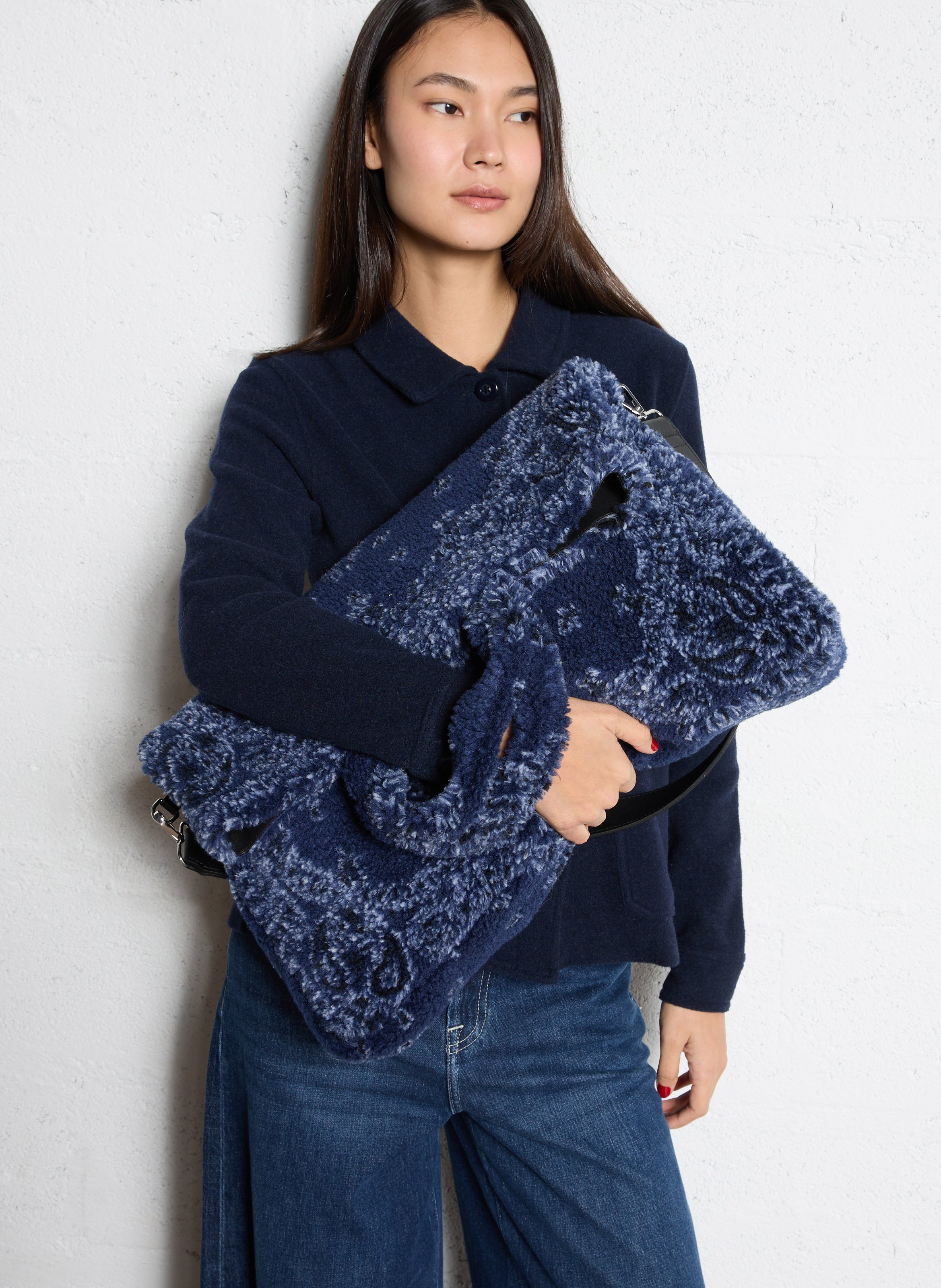 Bandana shopping bag BERENICE Blue