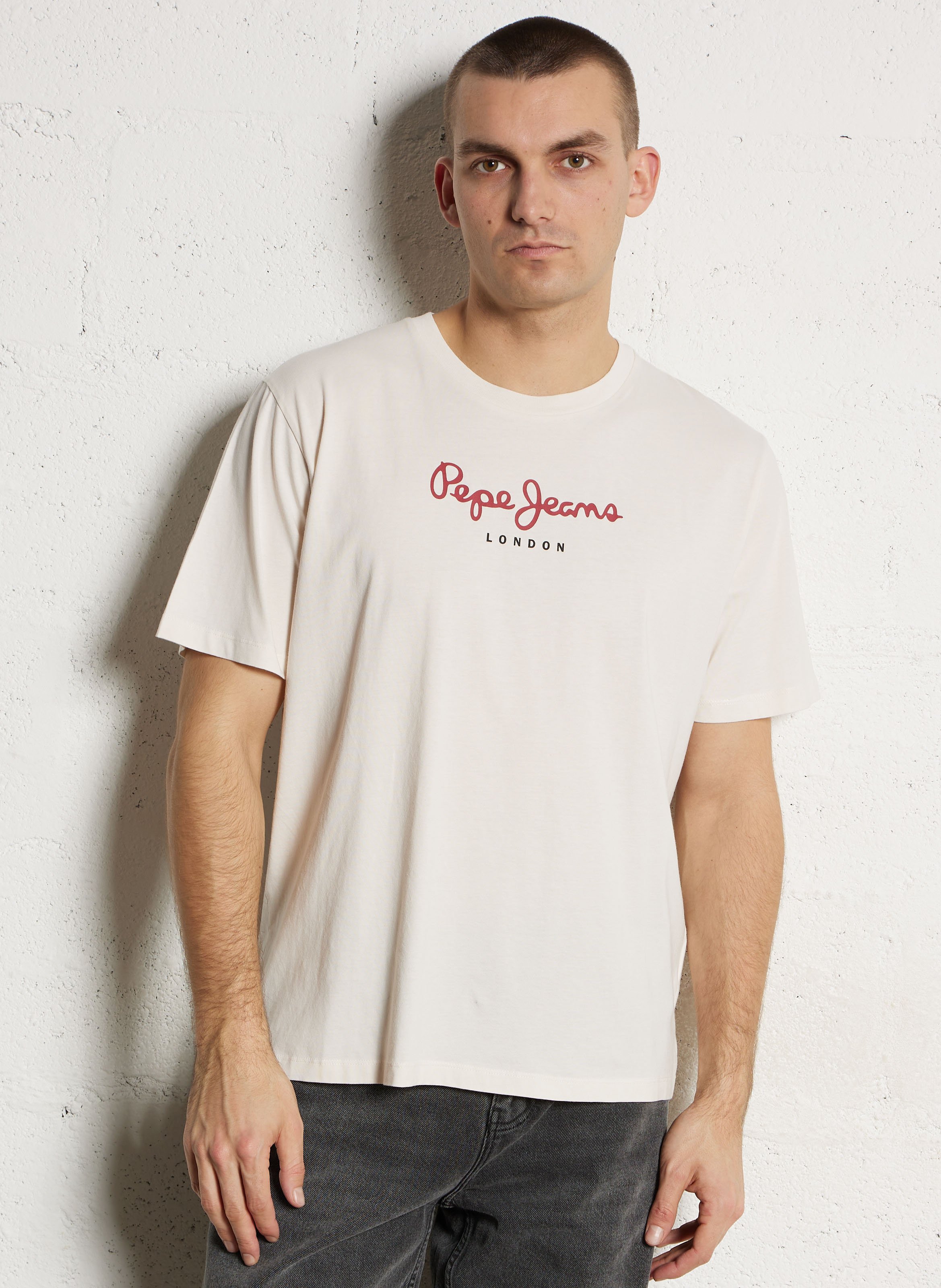 Round-neck cotton T-shirt PEPE JEANS