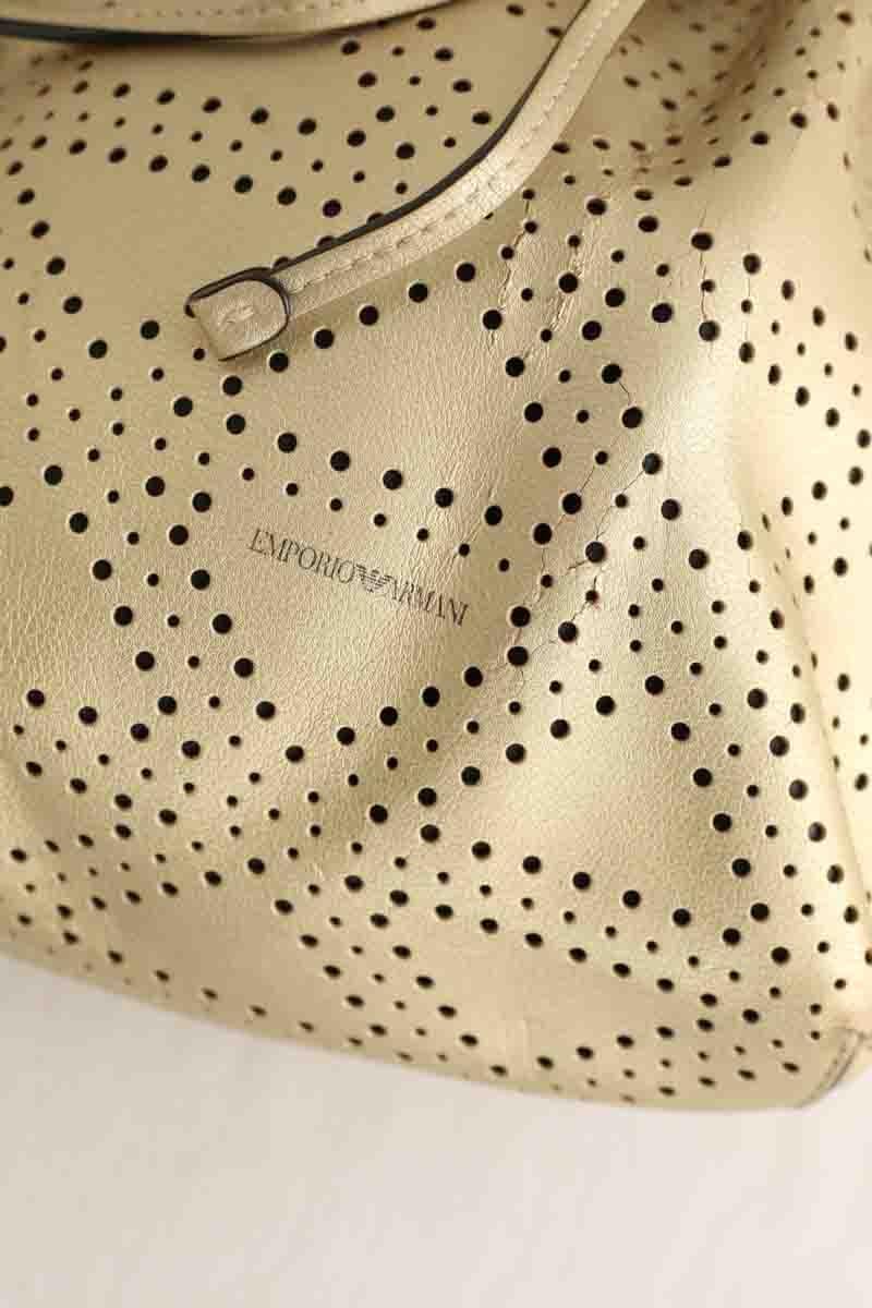 Bag ARMANI - SECONDE MAIN Golden