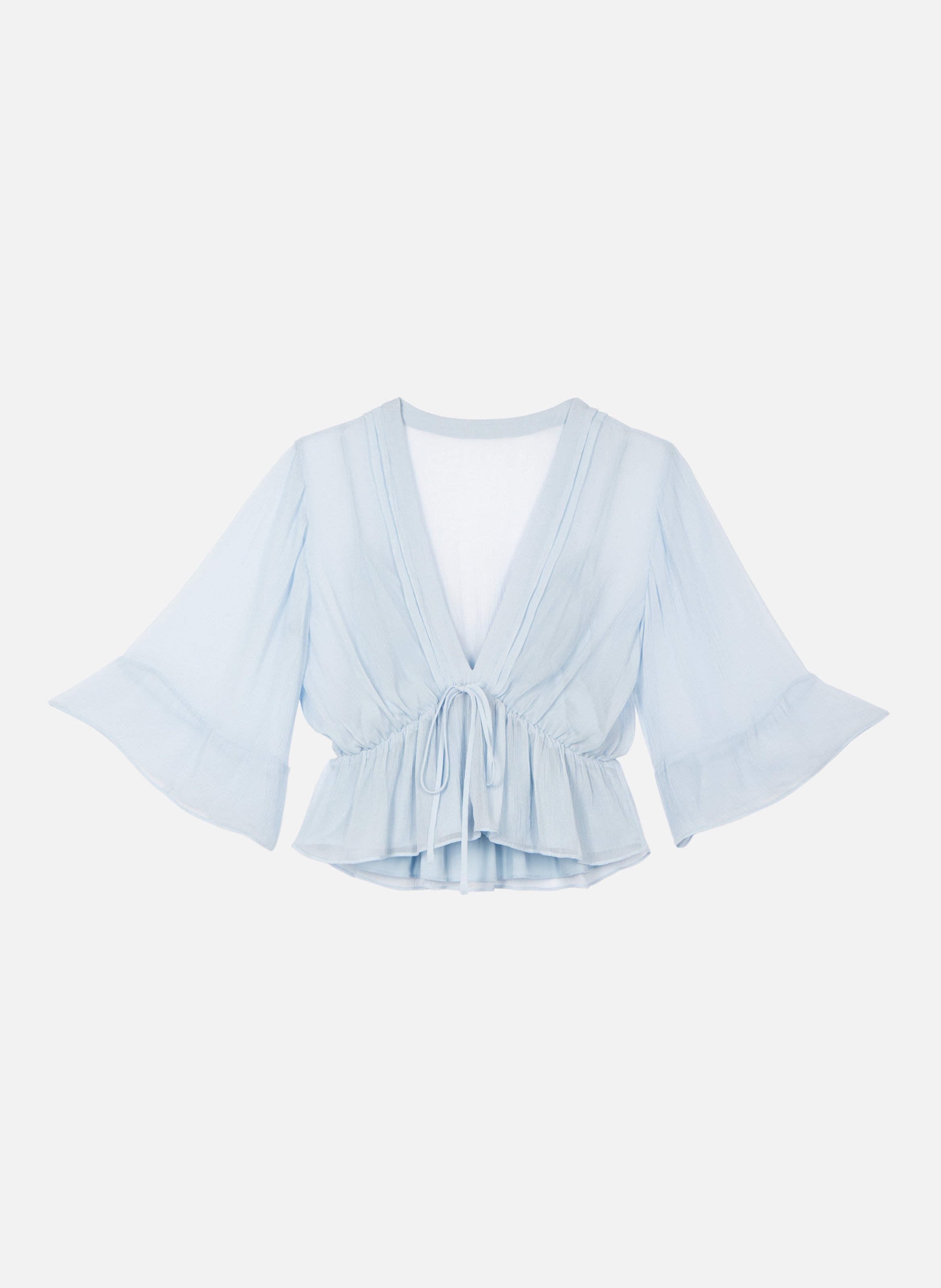 Ruffled blouse THE KOOPLES Blue