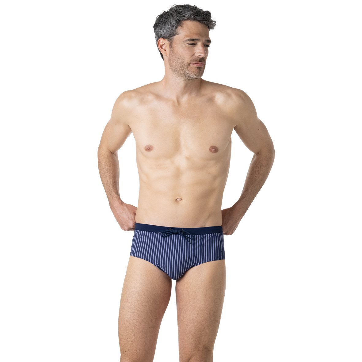 Recycled fiber bikini bottoms EMINENCE Blue