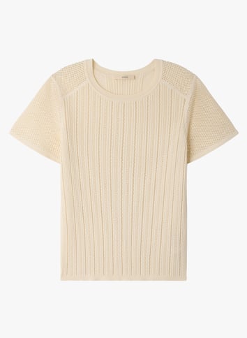 Comment porter un pull à col rond beige quand il fait chaud après 40 Comment porter un pull à col rond beige quand il fait chaud après 40