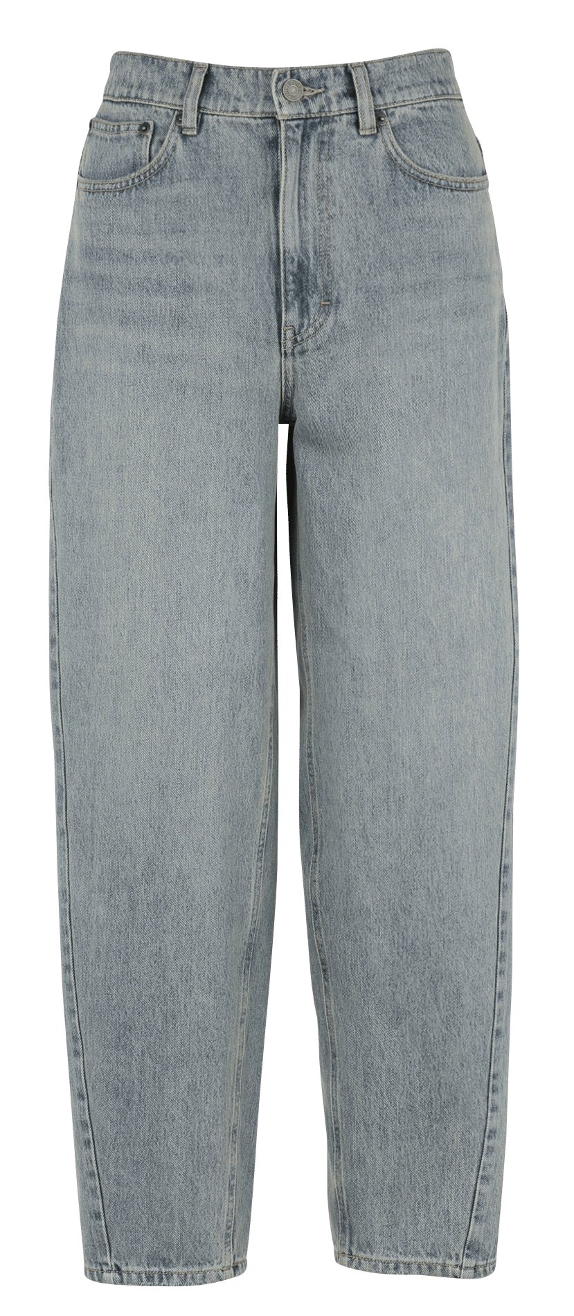 Jean balloon en coton LAB DIP Bleu