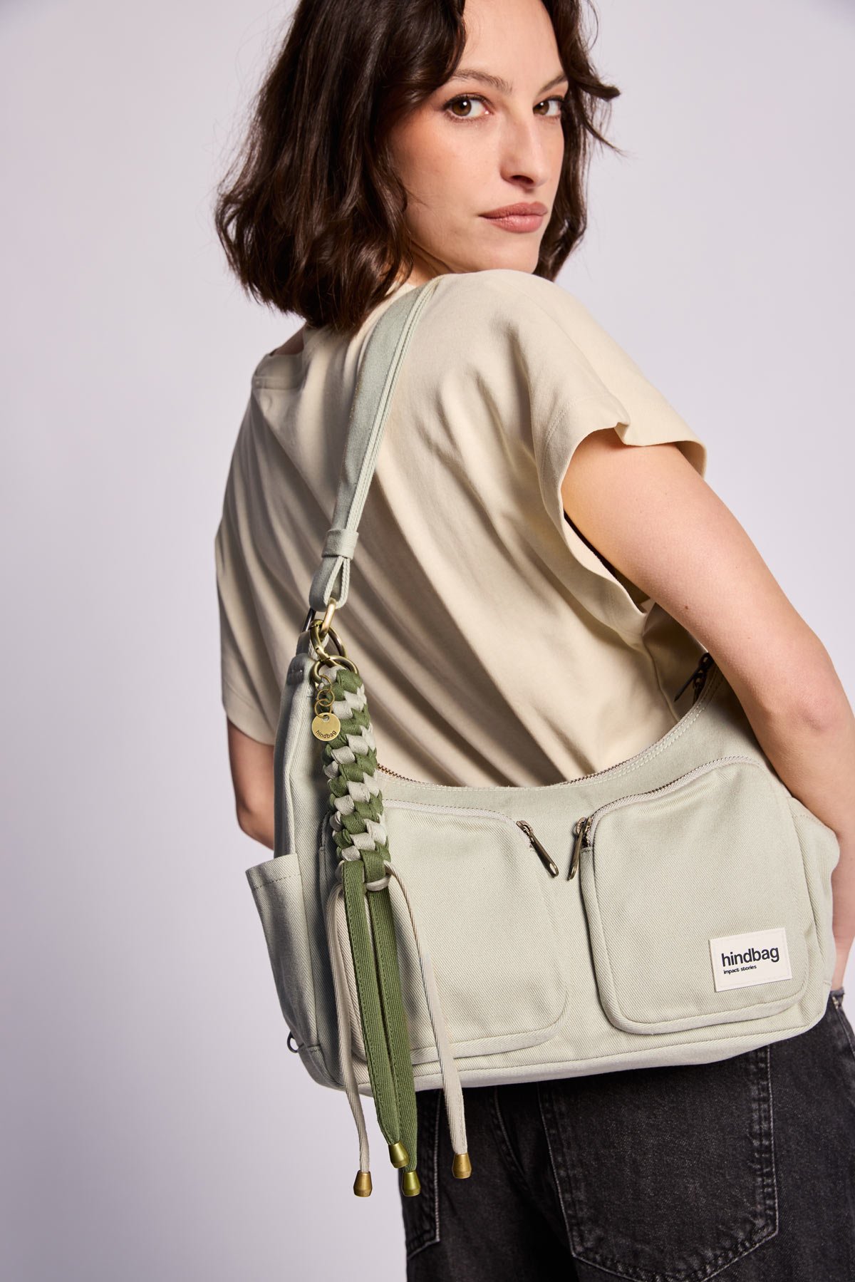 Porte-clés sammy HINDBAG Vert