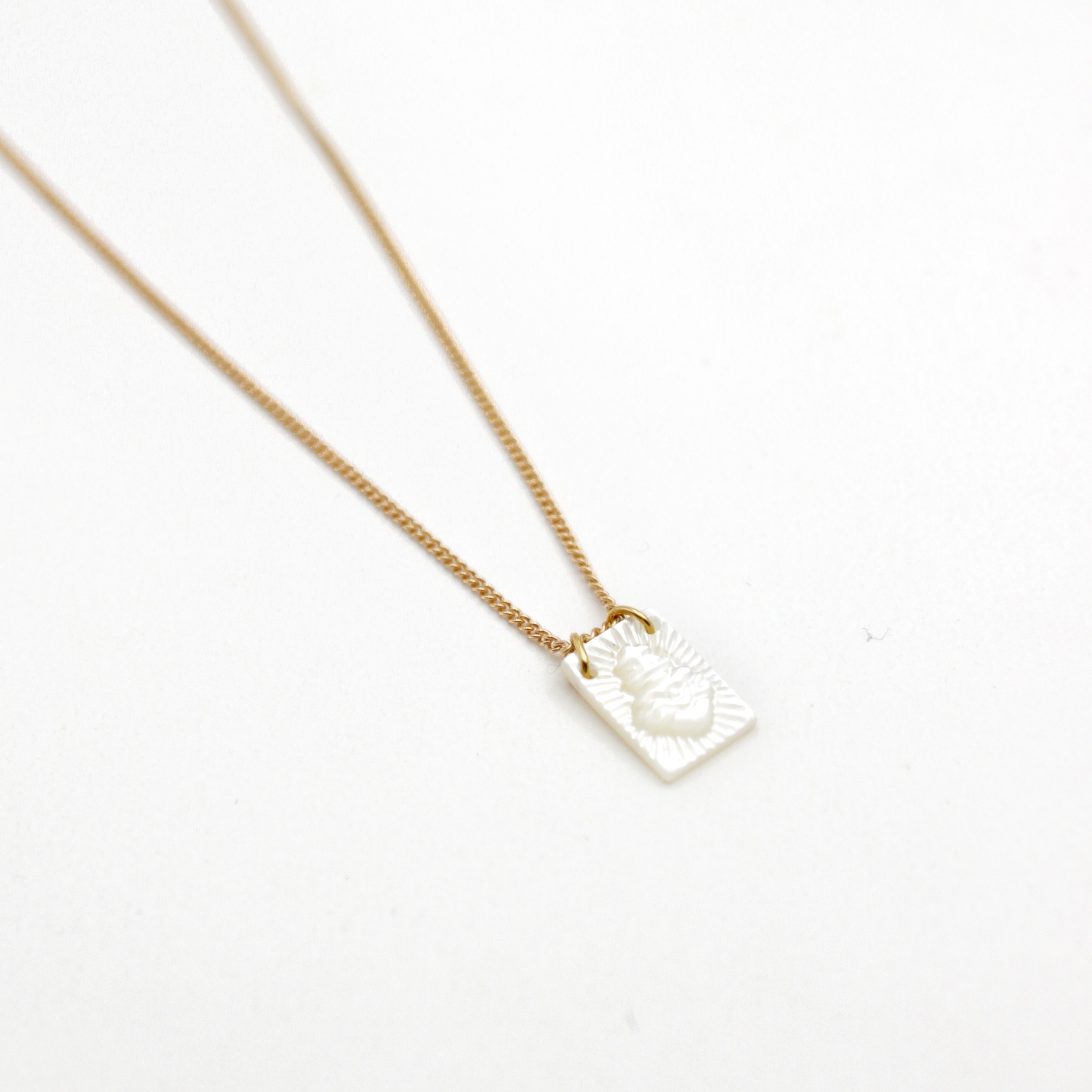 Collier scapulaire ex voto - eve L'ATELIER DES DAMES Doré