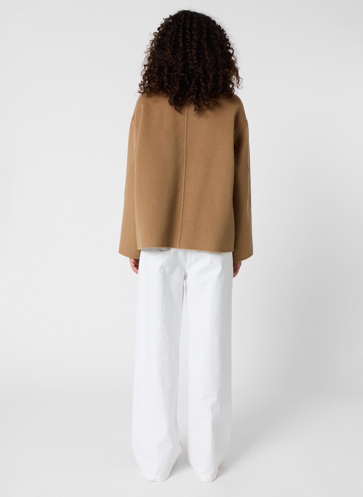 Wollmantel mit Knopfleiste GERARD DAREL Braun