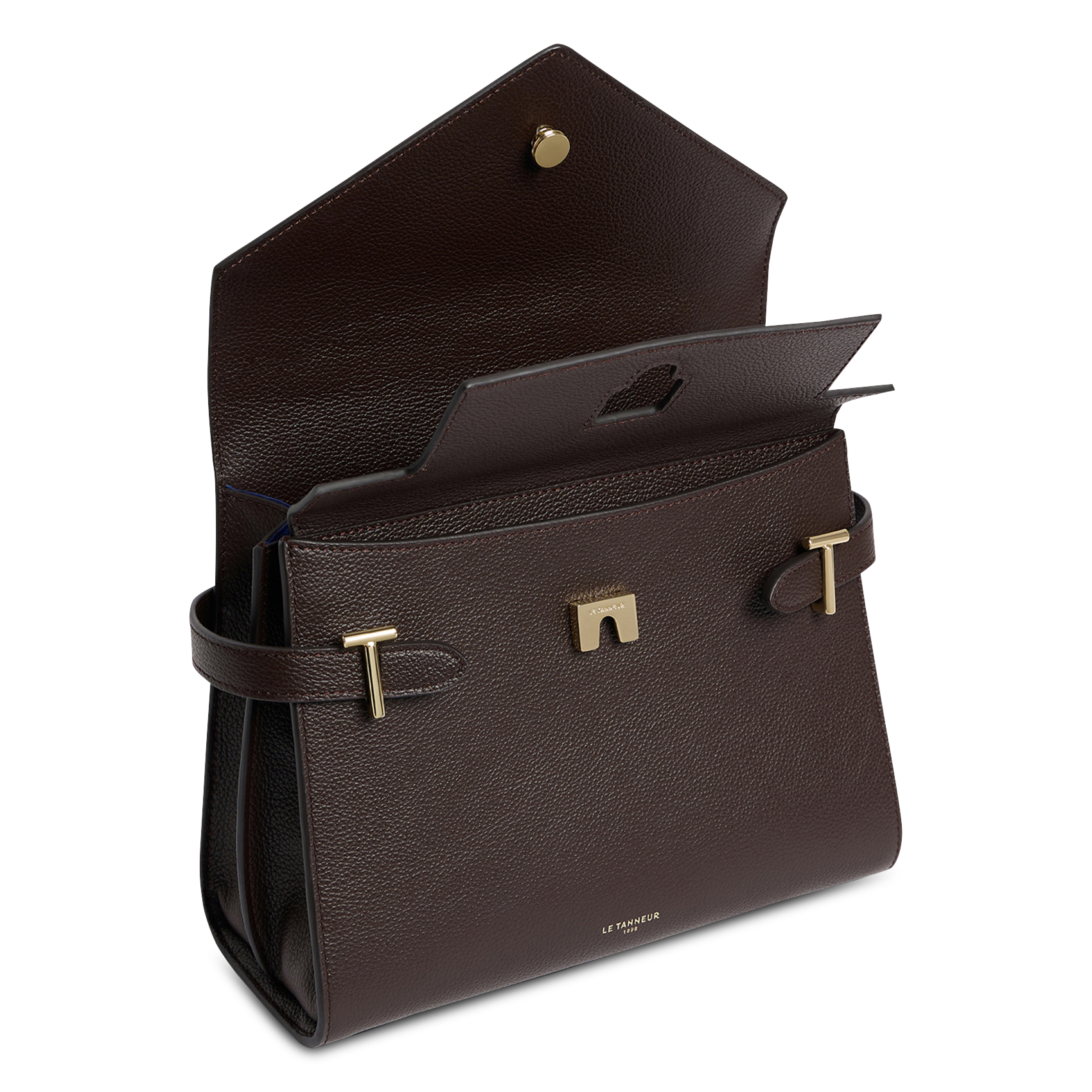 Sac à main en cuir | Marron LE TANNEUR Femme
