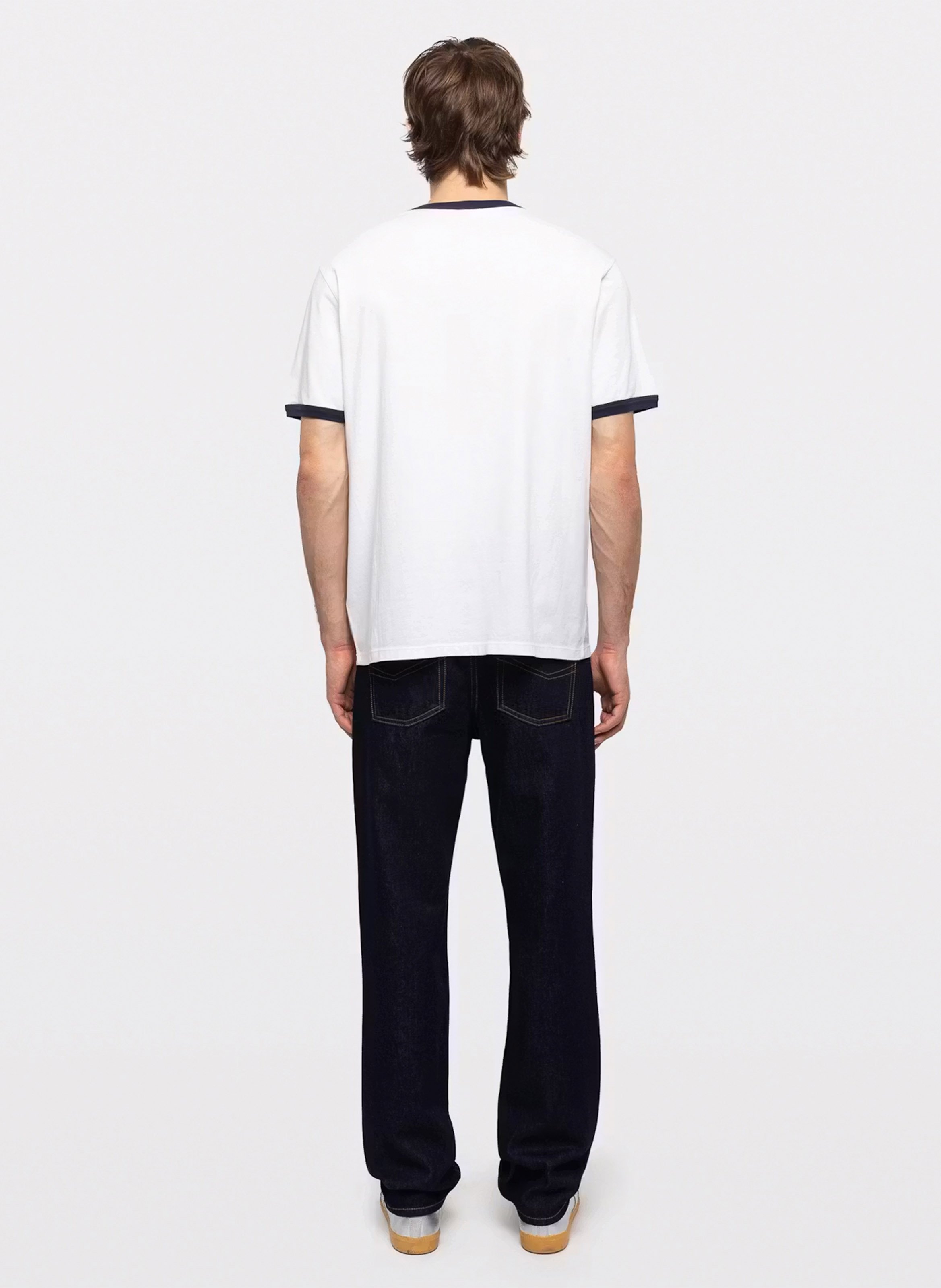 Tee-shirt droit à détail brodé ZADIG&VOLTAIRE Blanc