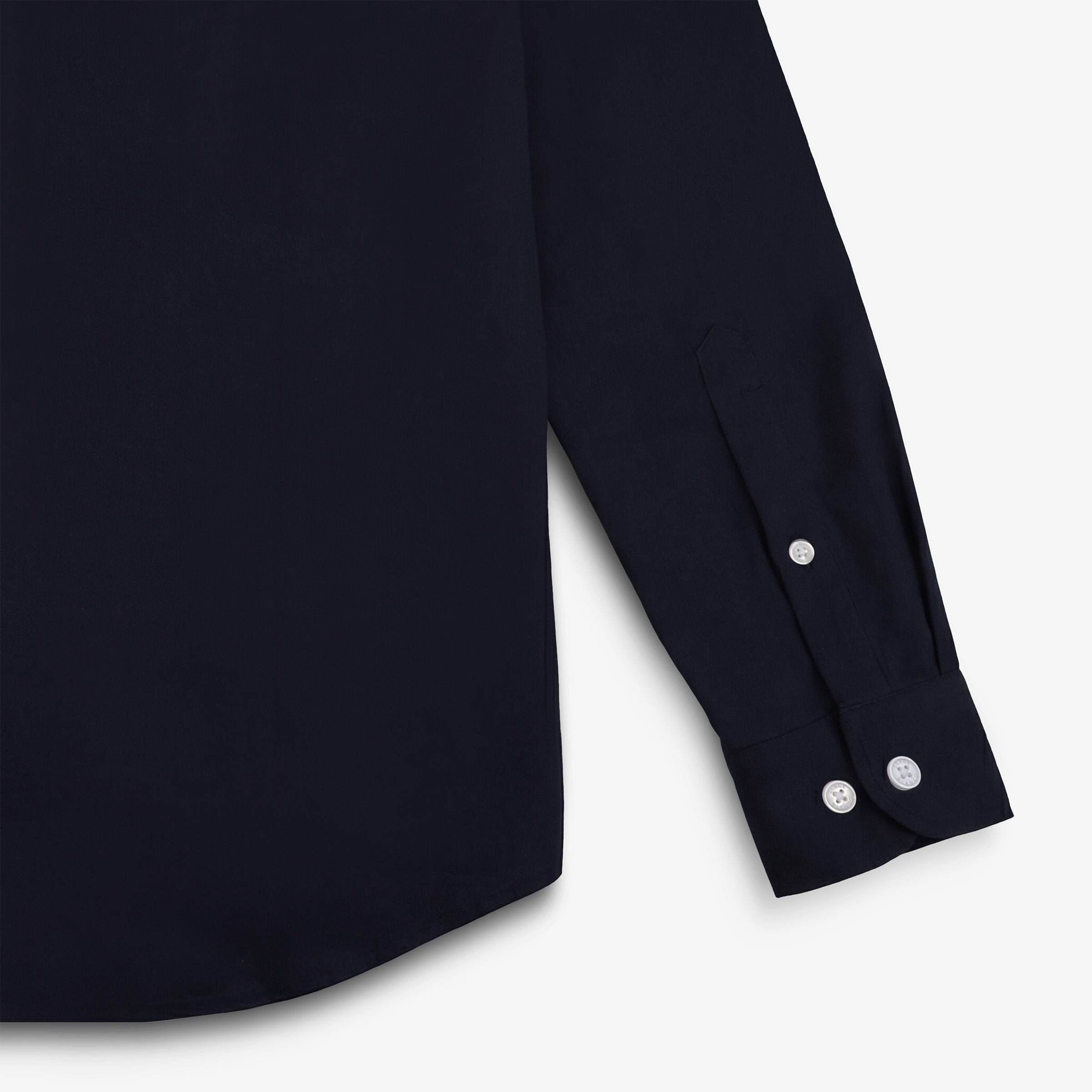 Chemise manches longues en coton avec poche poitrine bleu indigo SERGE BLANCO Bleu