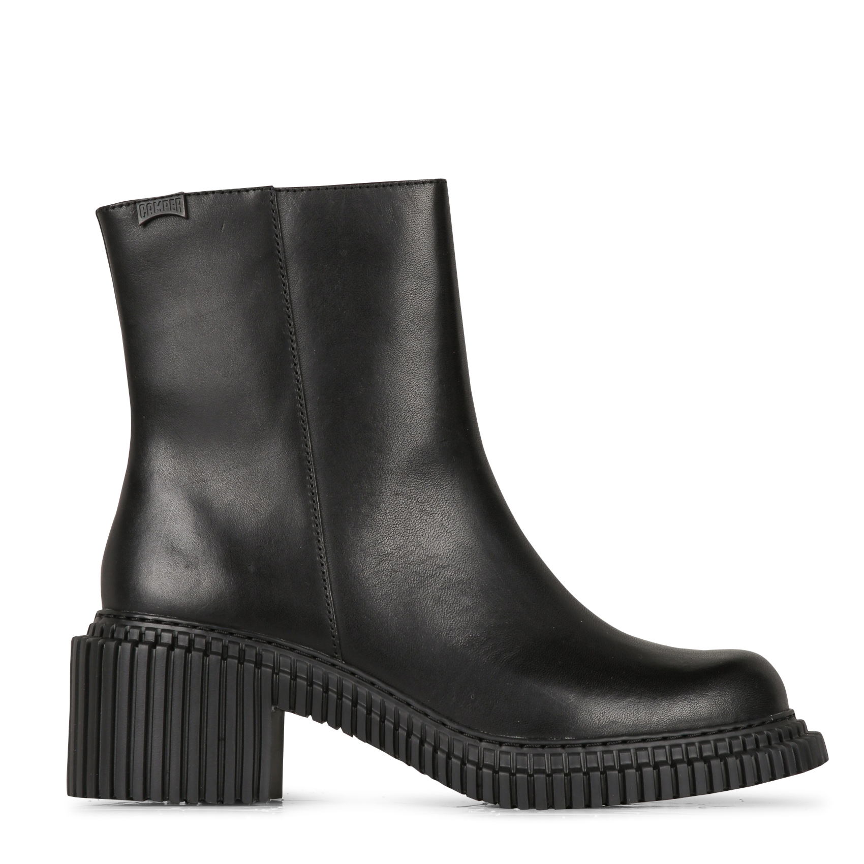 Leather ankle boots CAMPER Black
