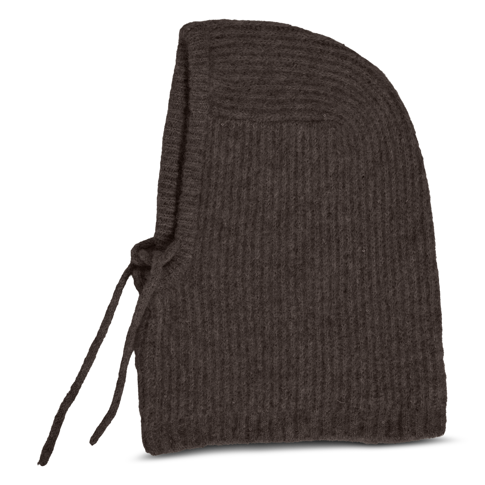 Cagoule en maille VILA Marron