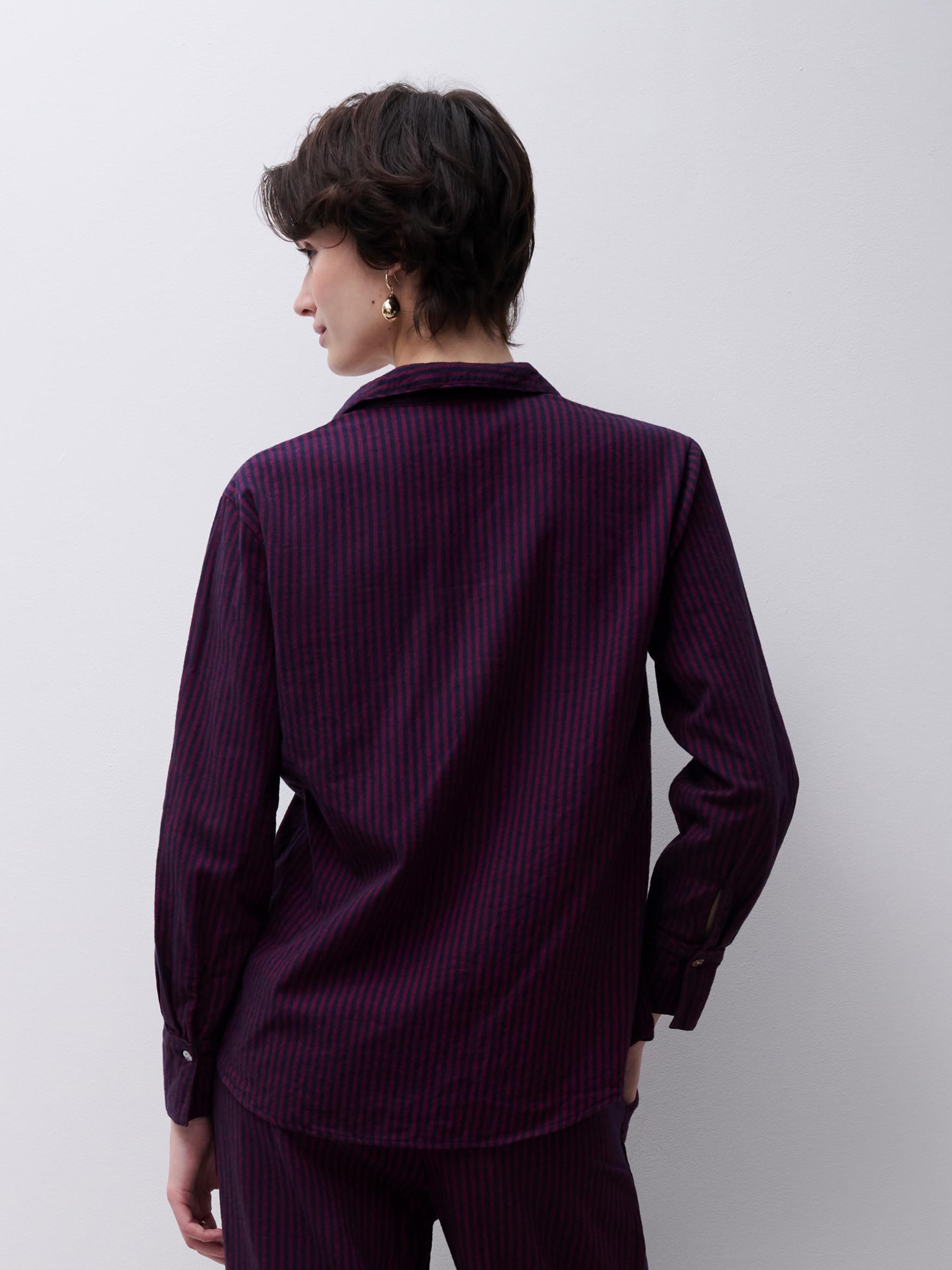 Long-sleeved shirt CHANTELLE Purple