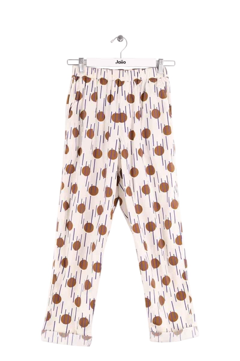 Straight-leg pants CHLOE STORA - SECONDE MAIN White
