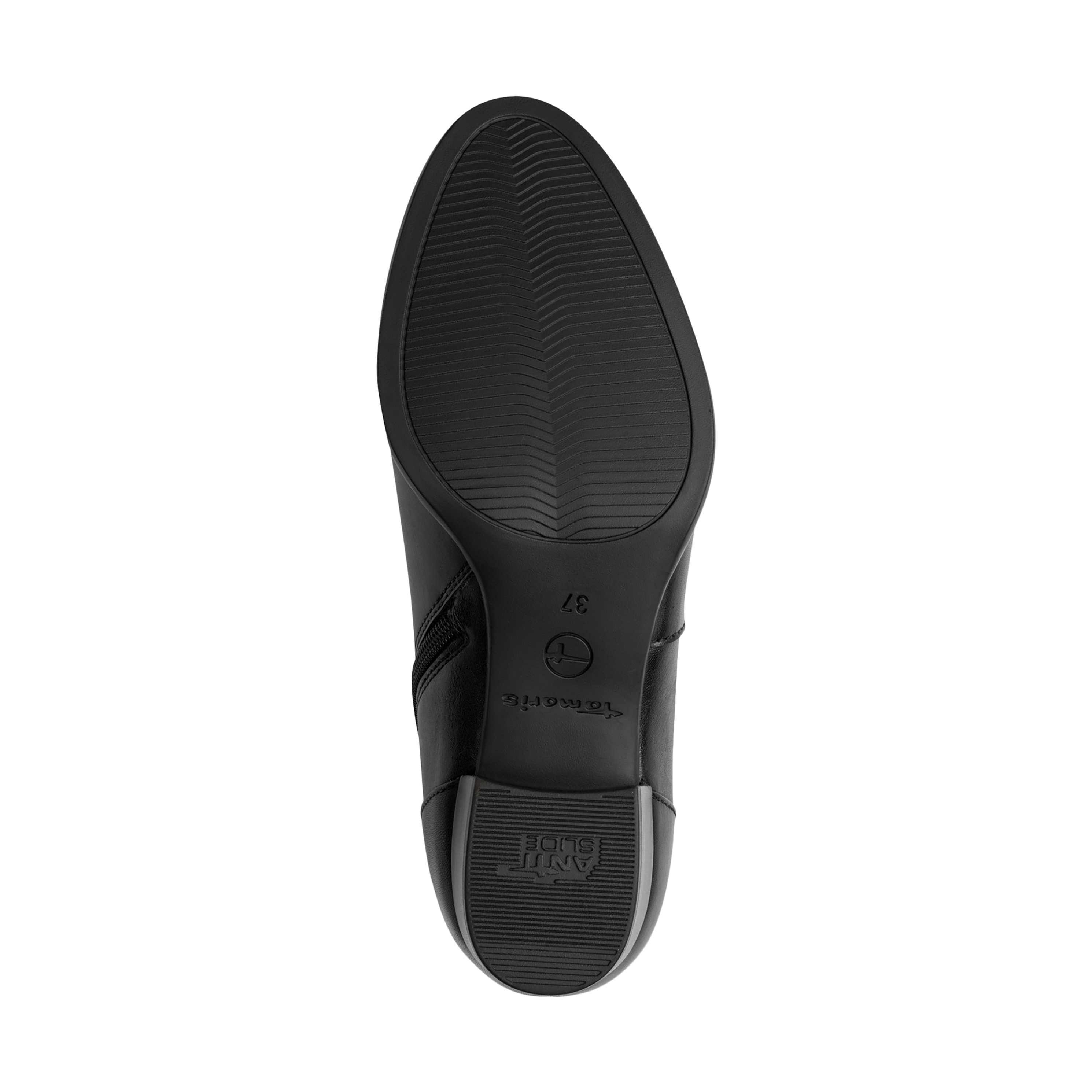 Leather ankle boot TAMARIS Black