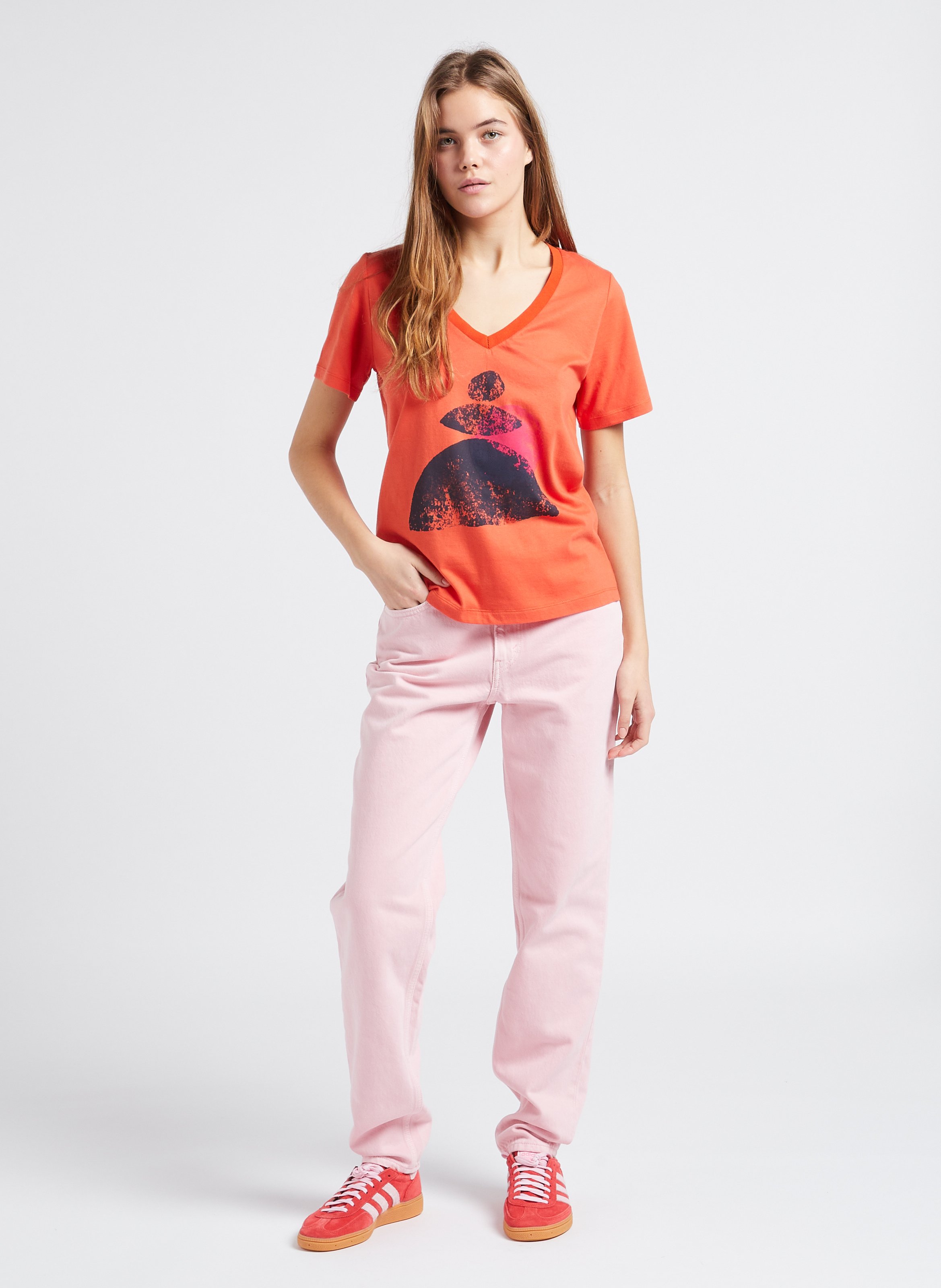 Lage, suède sneakers - Look 4