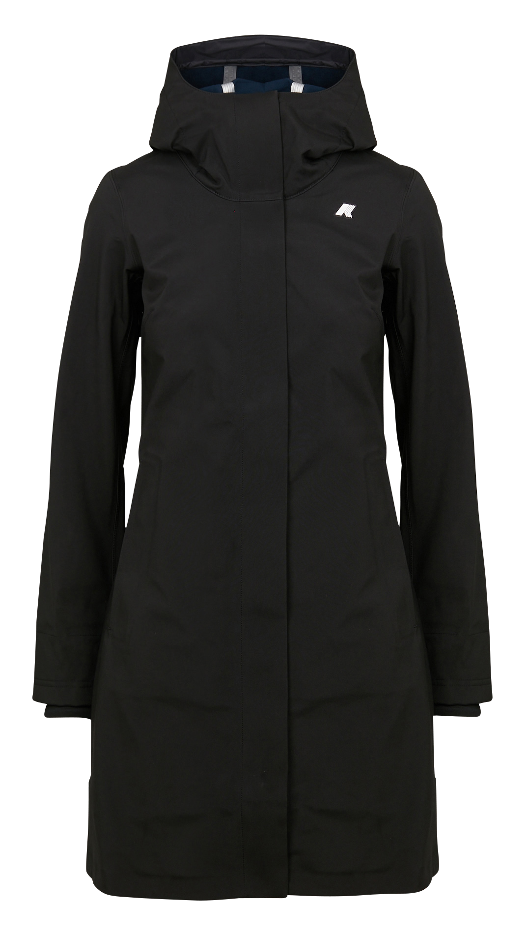 Regenjacke mit Stehkragen K-WAY Schwarz