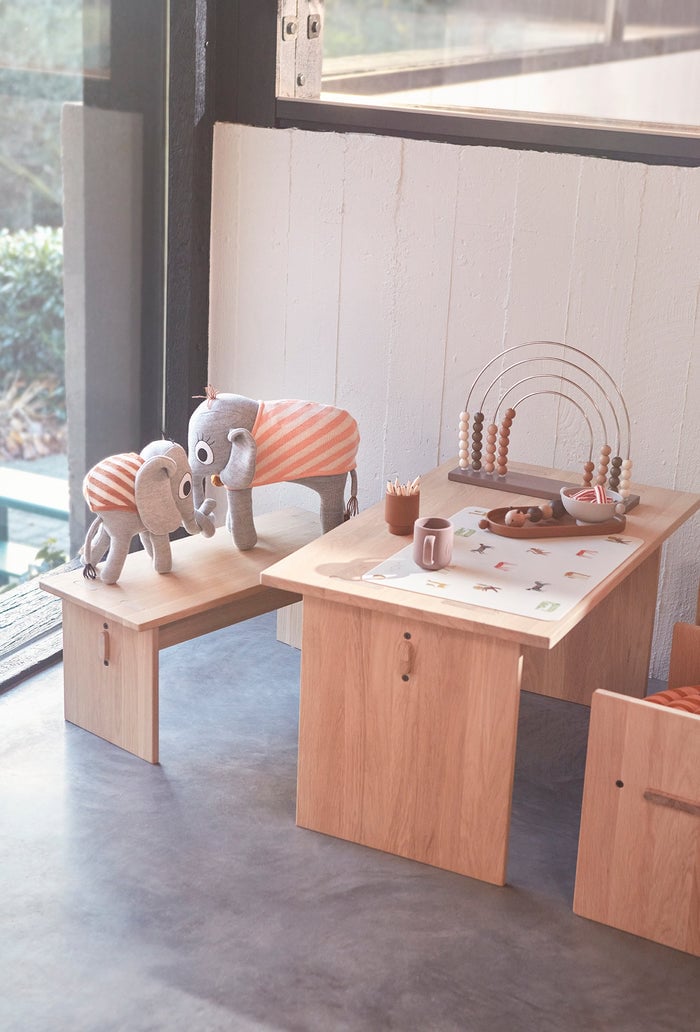 Cotton and polyester plush OYOY LIVING DESIGN Grey