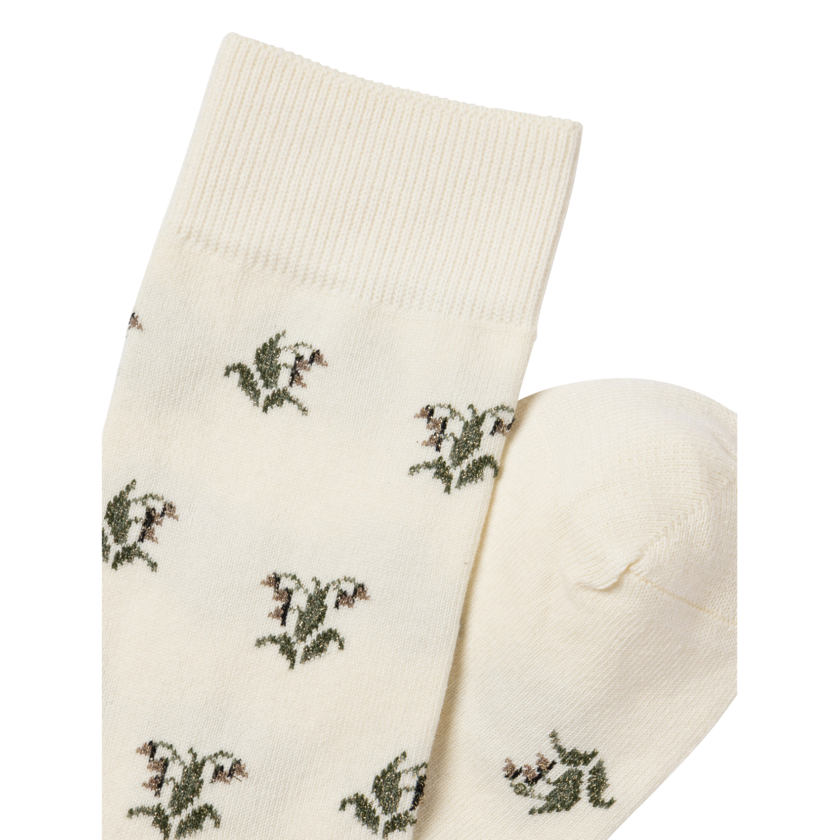 Baumwollsocken mit Logo ROYALTIES Weiss